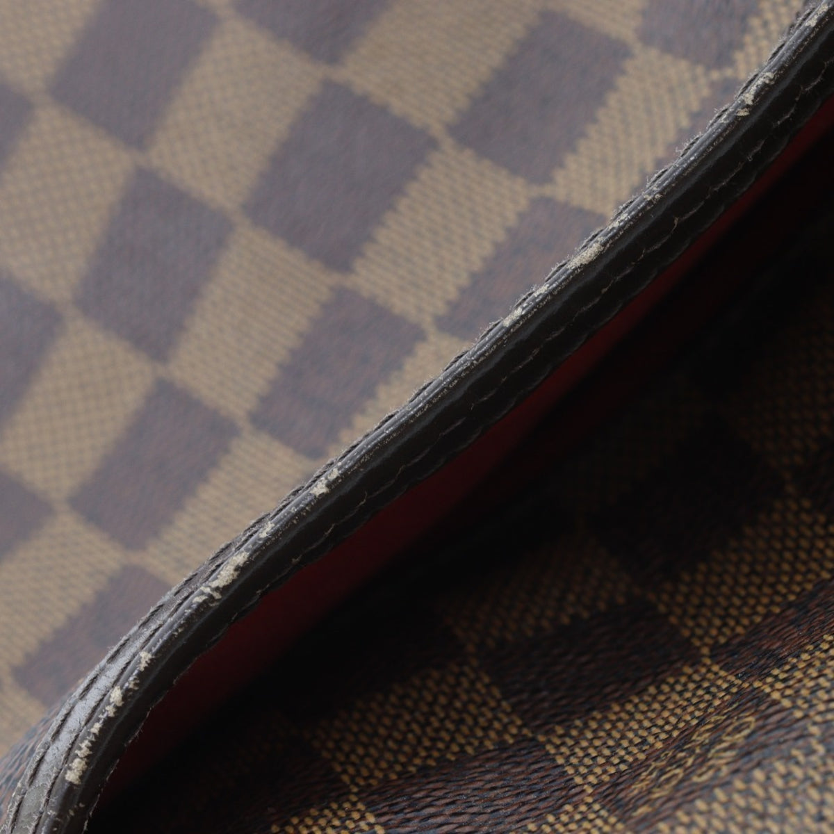 Louis Vuitton Brown Damier Canvas Shoulder Bag (Pre-Owned)