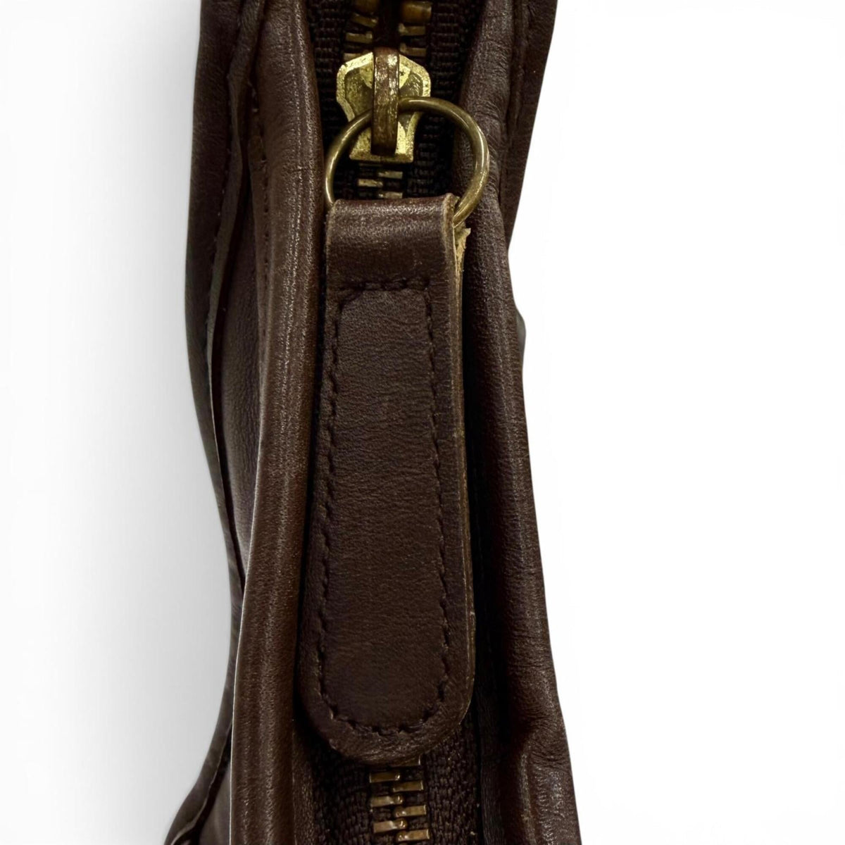 Coach Brown Leather Shoulder Bag (Pre-Owned)