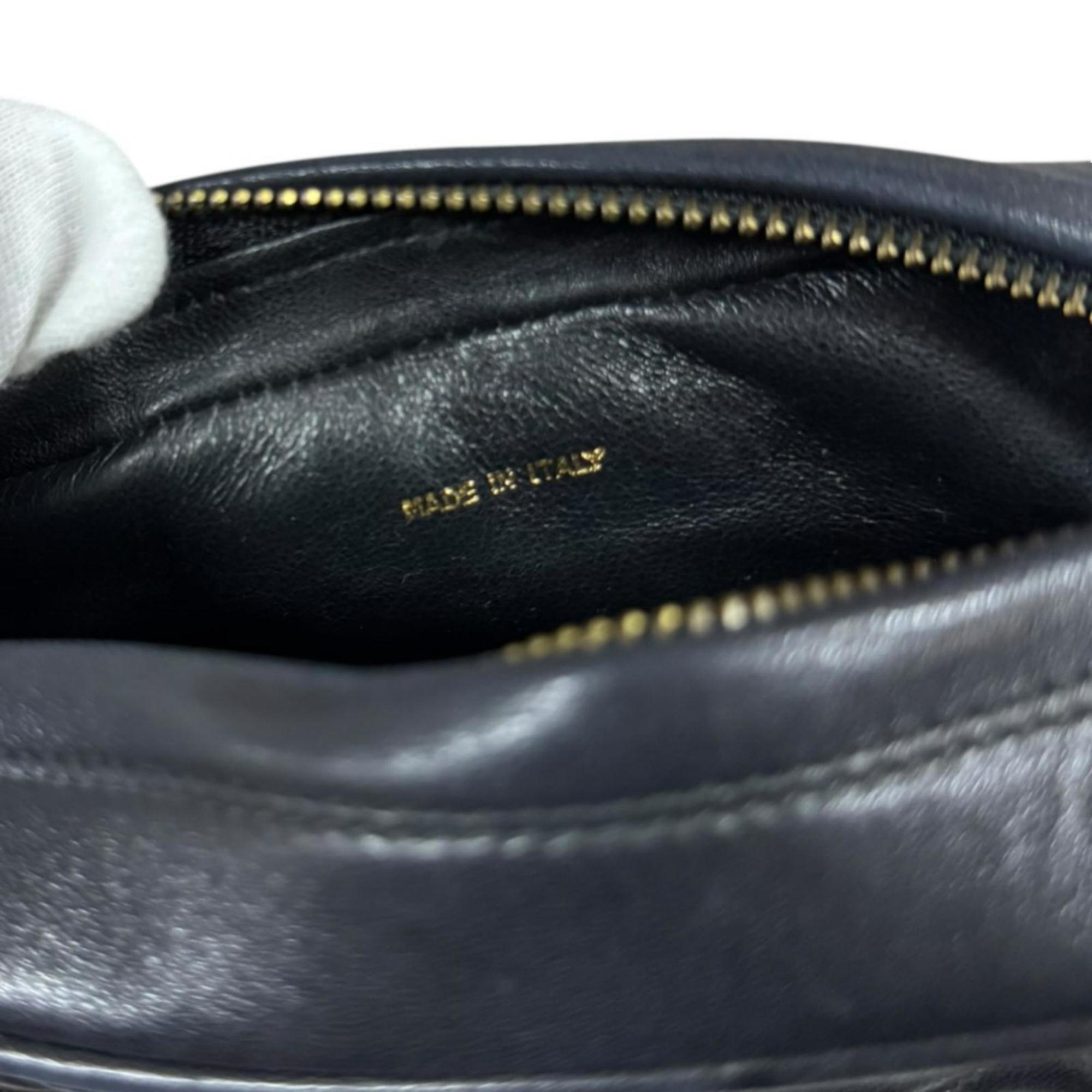 Chanel Matelasse Black Suede Shoulder Bag (Pre-Owned)