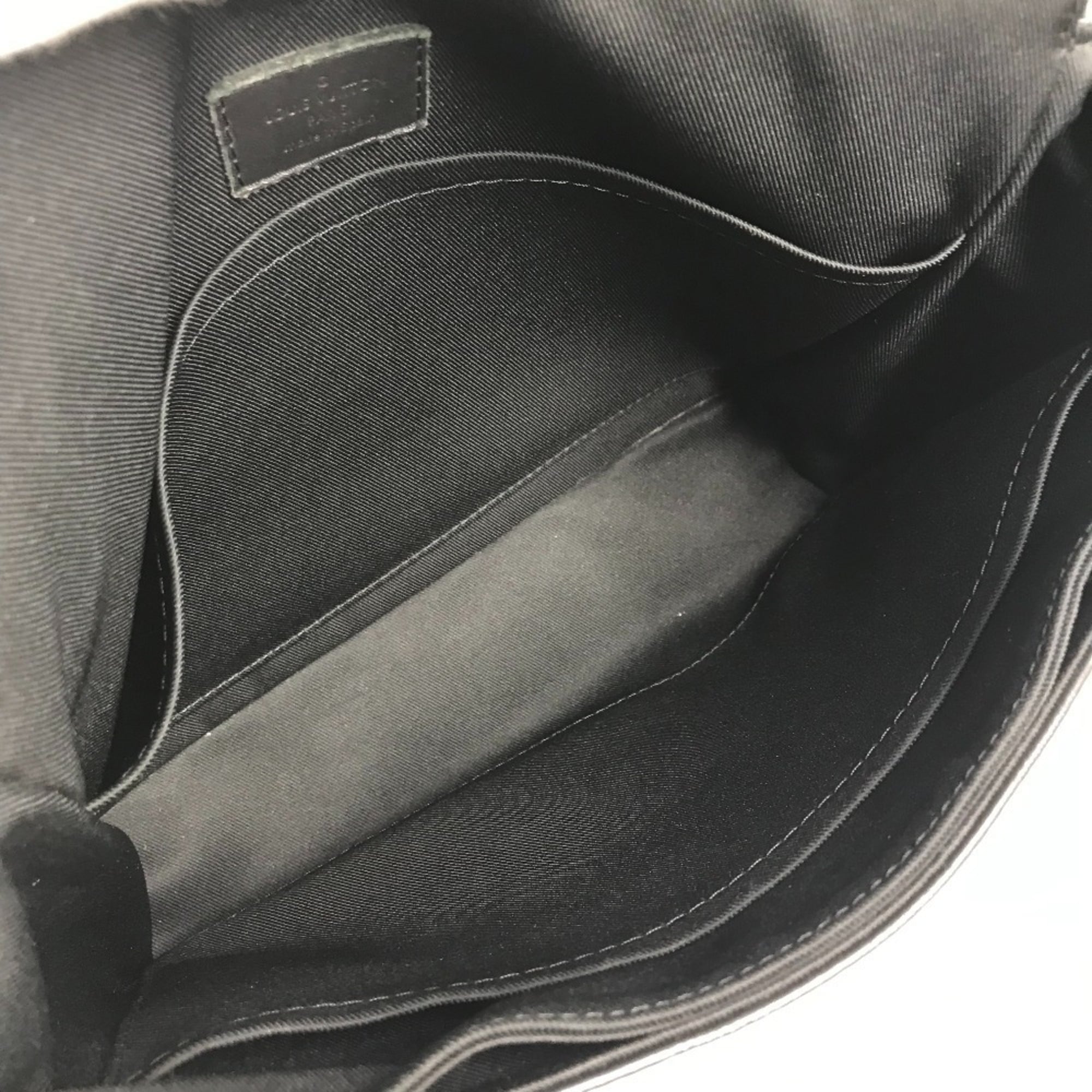 Louis Vuitton Black Onyx Damier Infini Leather Shoulder Bag (Pre-Owned)