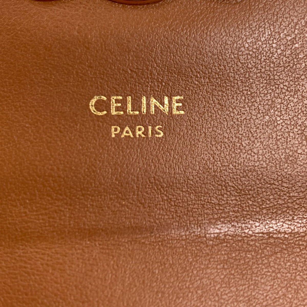 Celine Brown Pvc Wallet (Bi-Fold) (Pre-Owned)