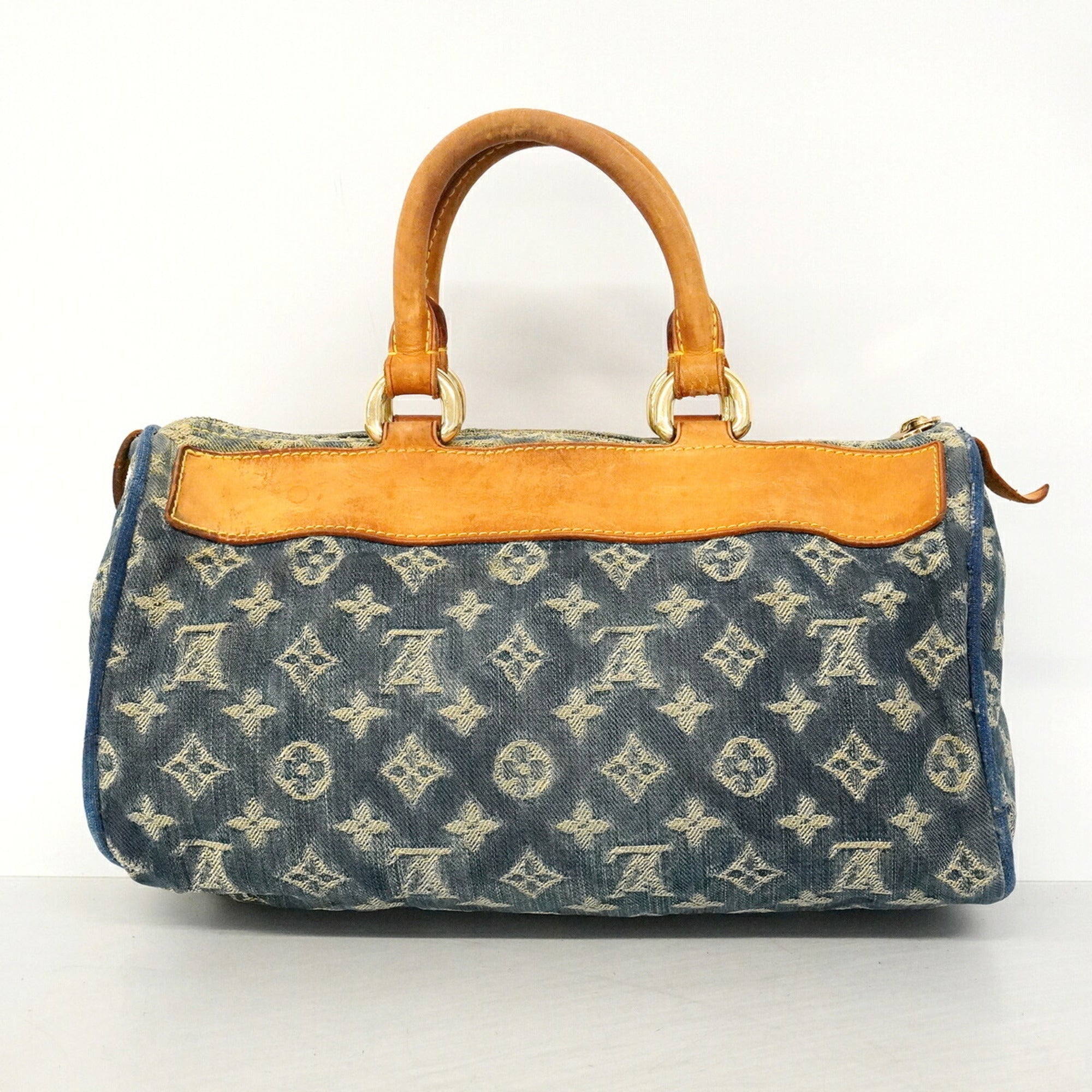 Louis Vuitton Blue Handbag (Pre-Owned)