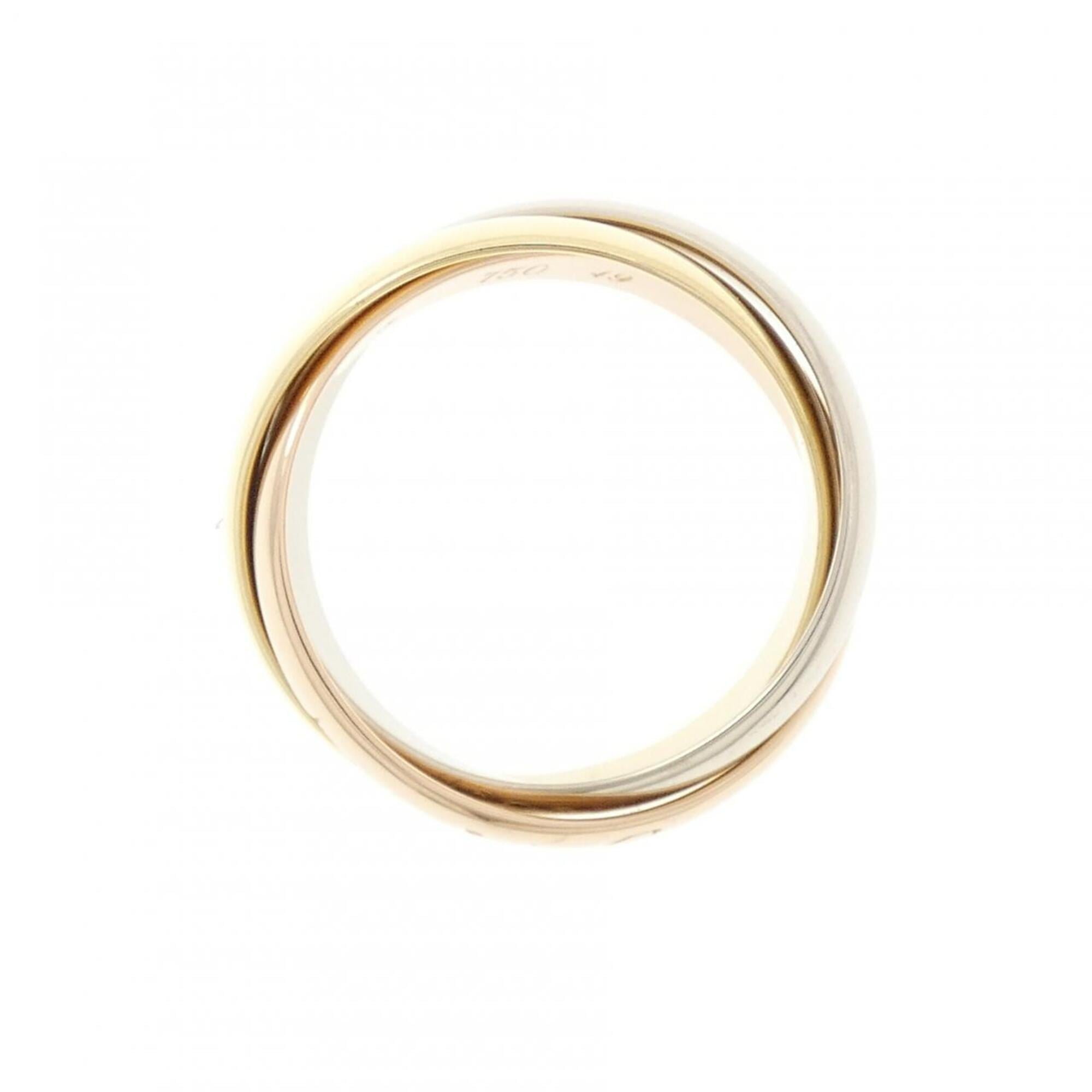 Cartier Pink Gold White Gold Yellow Gold Yellow Gold (18K) Pink Gold (18K) White Gold (18K) Band Ring (Pre-Owned)