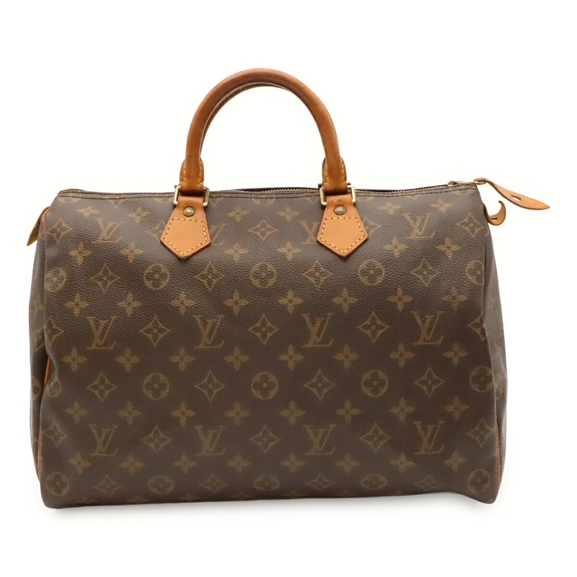 Louis Vuitton Brown Monogram Canvas Pvc Coated Canvas Boston Bag Handbag (Pre-Owned)