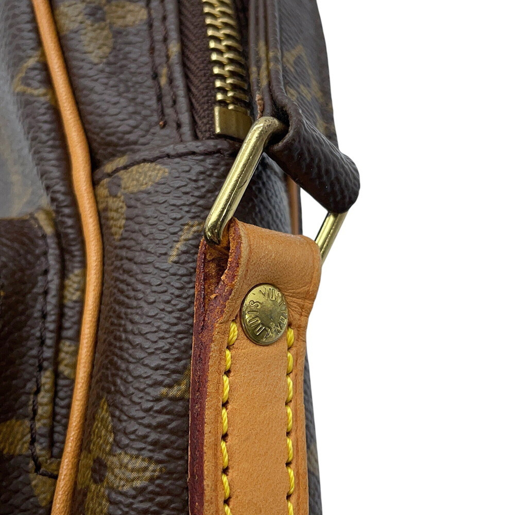 Louis Vuitton Brown Monogram Handbag Shoulder Bag (Pre-Owned)