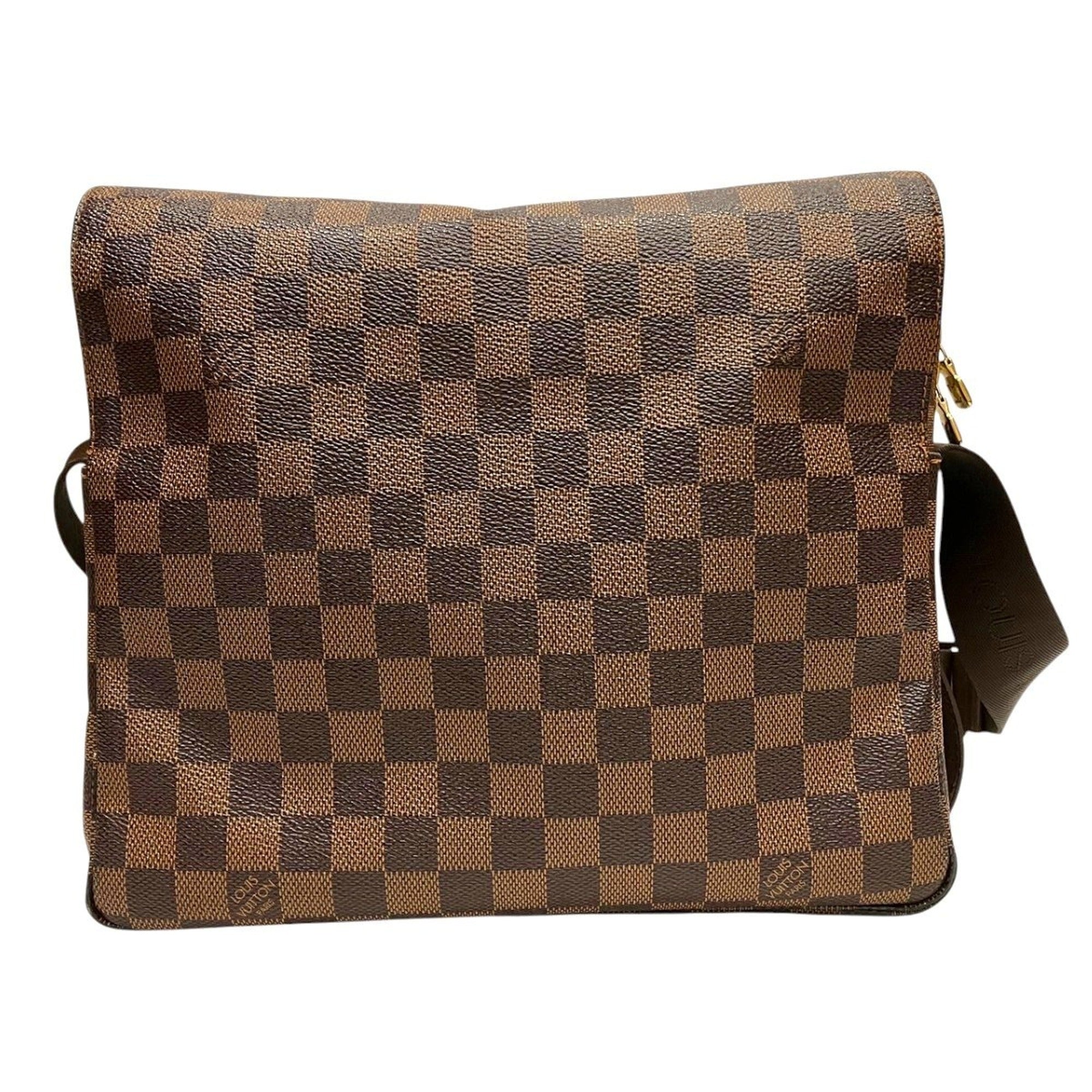 Louis Vuitton Brown Damier Canvas Galle Damier Canvas Shoulder Bag (Pre-Owned)