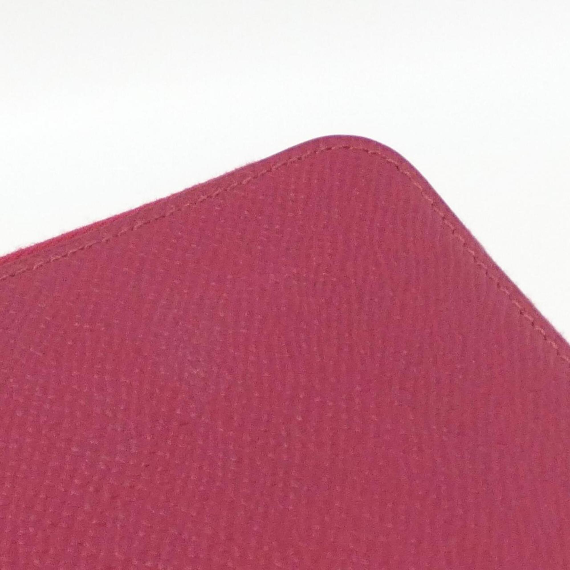 Hermes Silk'in Ruby Epsom Leather Silk Coin Purse/Coin Case (Pre-Owned)