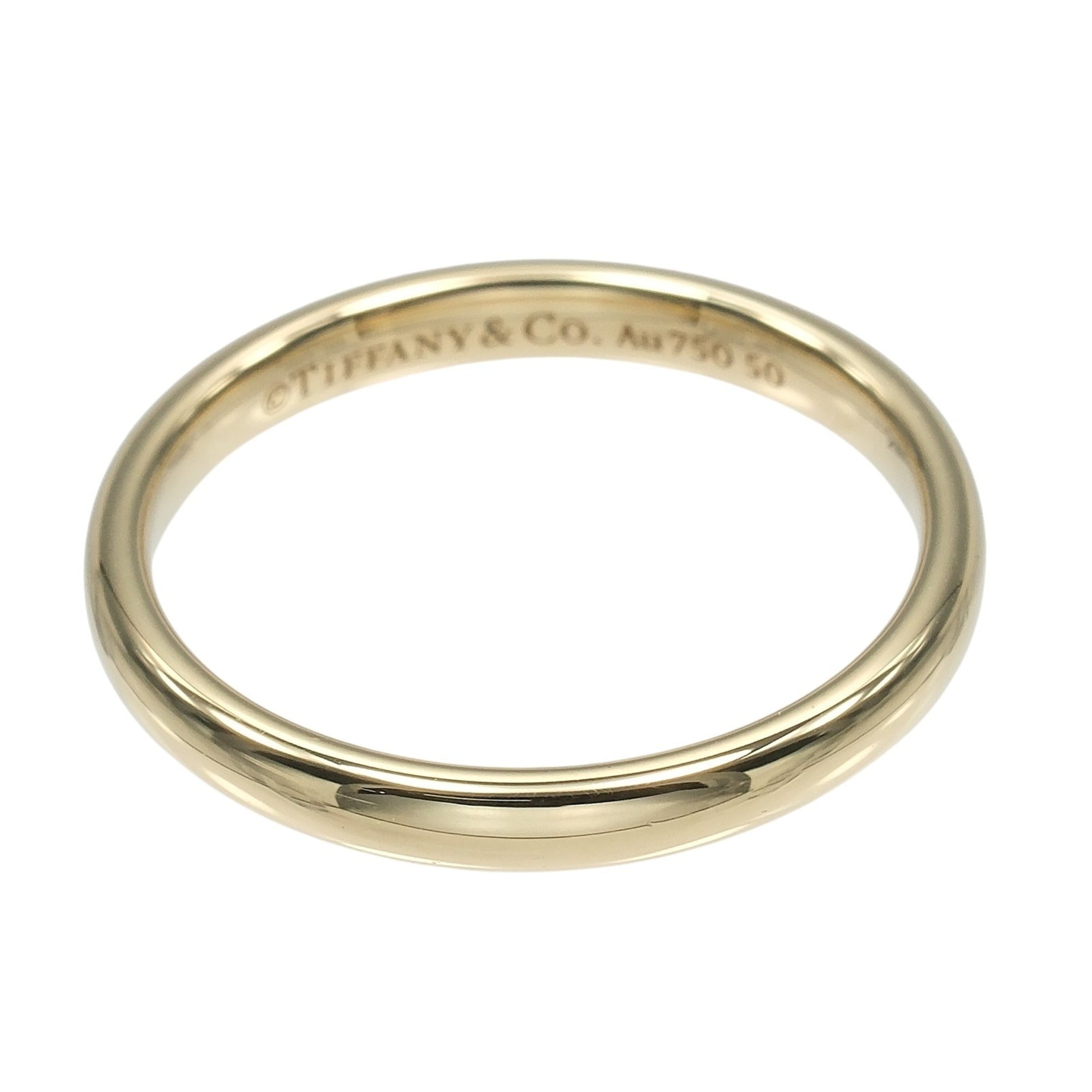 Tiffany Yellow Gold (18K) Band Ring (Pre-Owned)