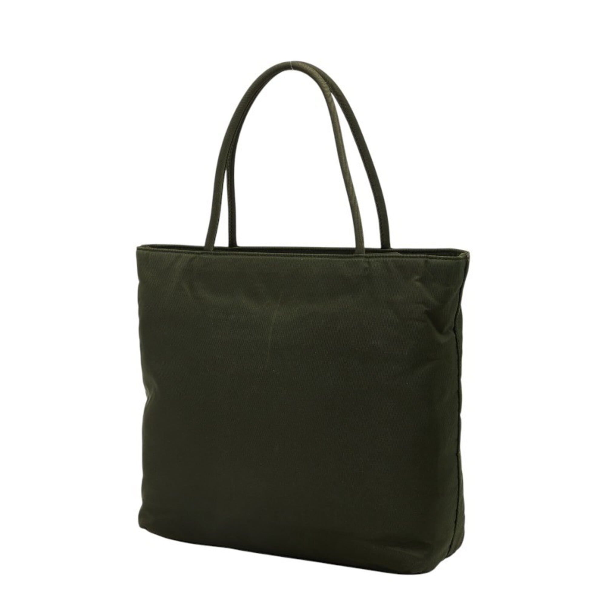 Prada Green Tessuto Nylon Handbag (Pre-Owned)