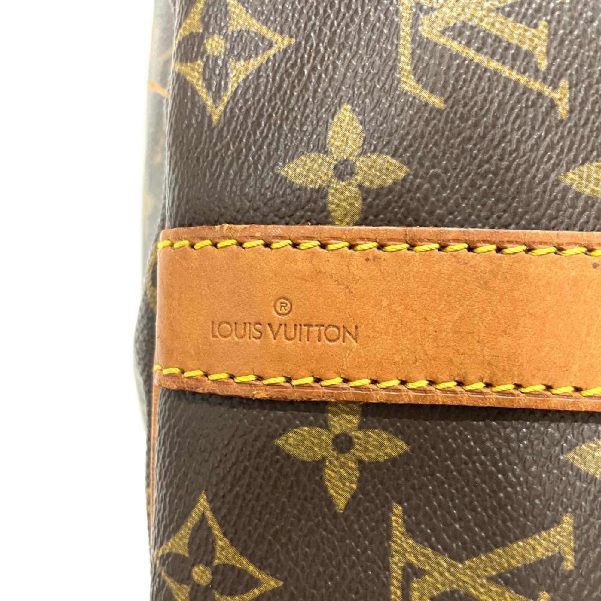 Louis Vuitton Brown Monogram Canvas Boston Bag (Pre-Owned)