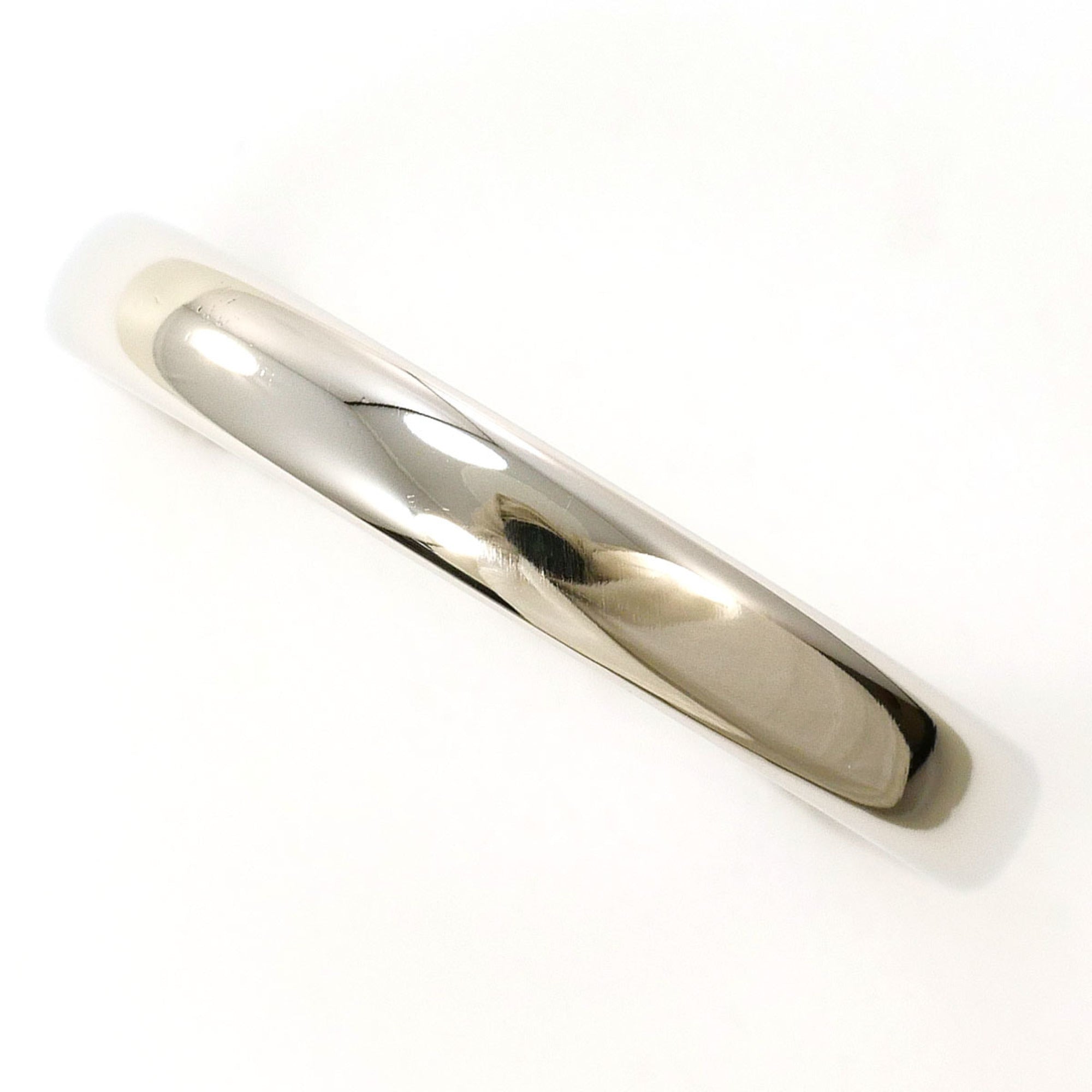 Tiffany Platinum Platinum 950 Band Ring (Pre-Owned)