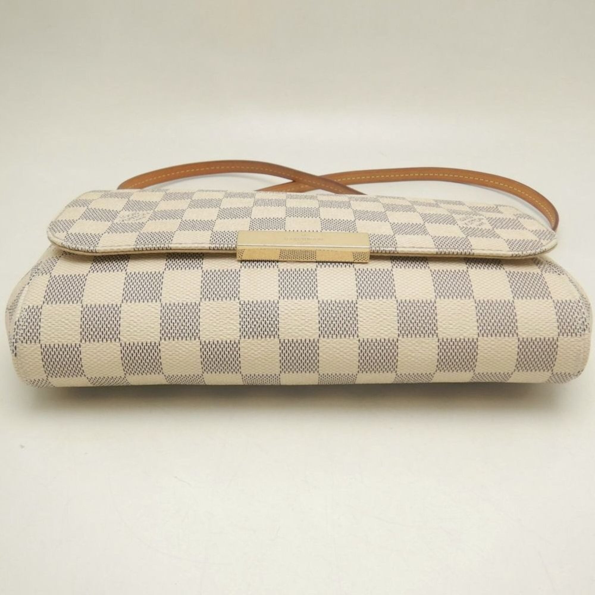 Louis Vuitton Damier Azur Azur Coated Canvas Shoulder Bag (Pre-Owned)