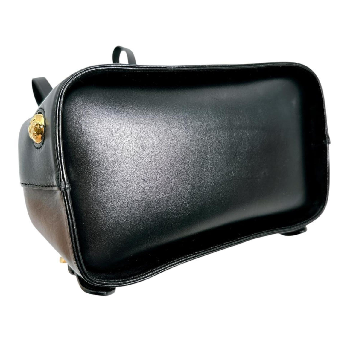 Salvatore Ferragamo Black Leather Backpack (Pre-Owned)