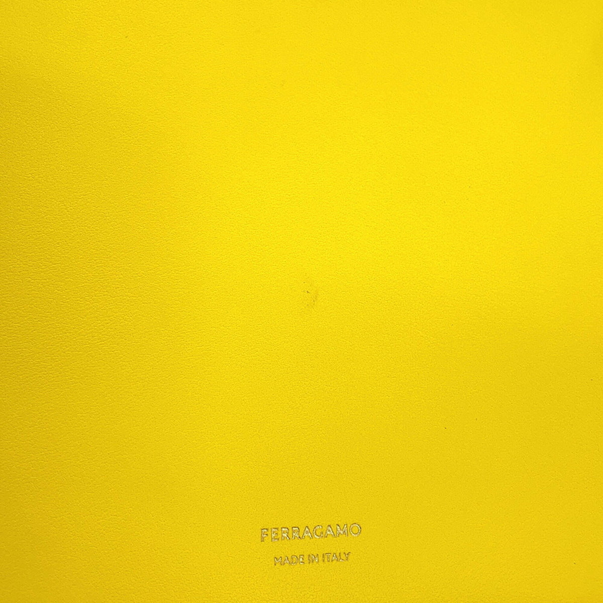 Salvatore Ferragamo Yellow Leather Tote Bag (Pre-Owned)