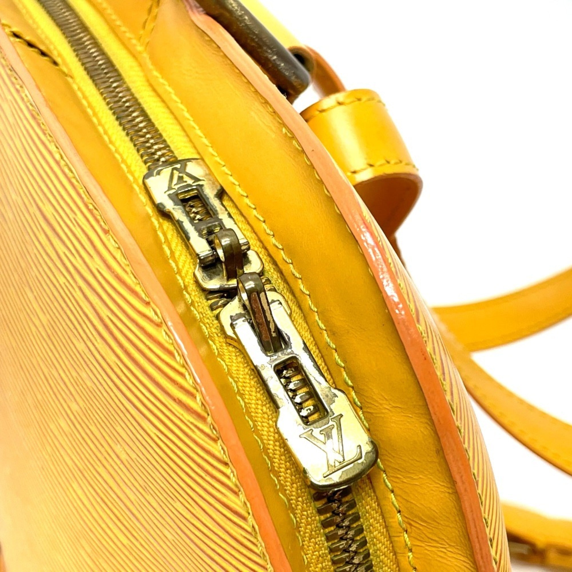 Louis Vuitton Epi Yellow Epi Leather Backpack (Pre-Owned)
