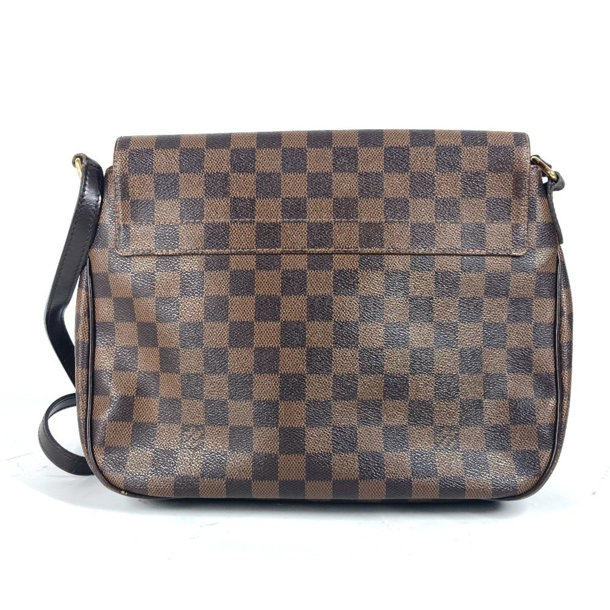 Louis Vuitton Brown Damier Canvas Ebene Damier Canvas Shoulder Bag (Pre-Owned)