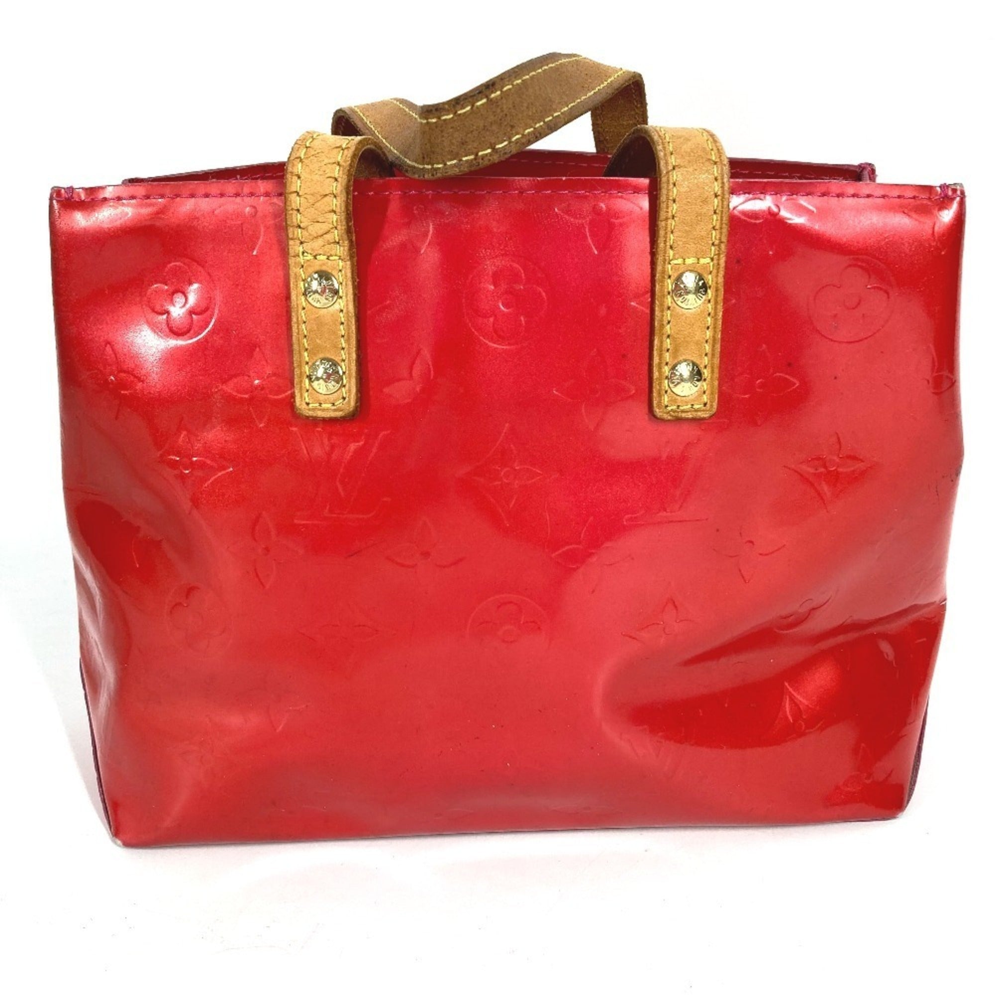 Louis Vuitton Fuchsia Pink Monogram Vernis Handbag Tote Bag (Pre-Owned)