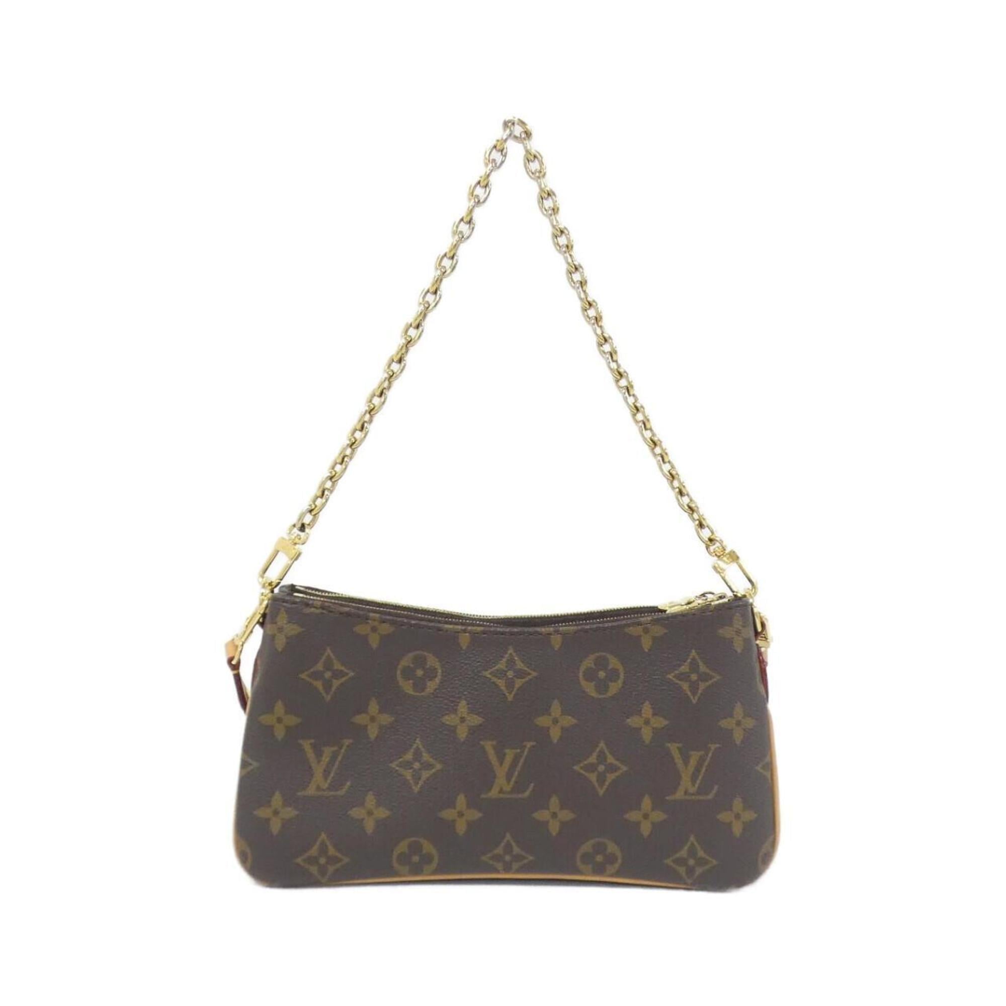 Louis Vuitton Brown Coated Canvas Pochette Shoulder Bag (Pre-Owned)