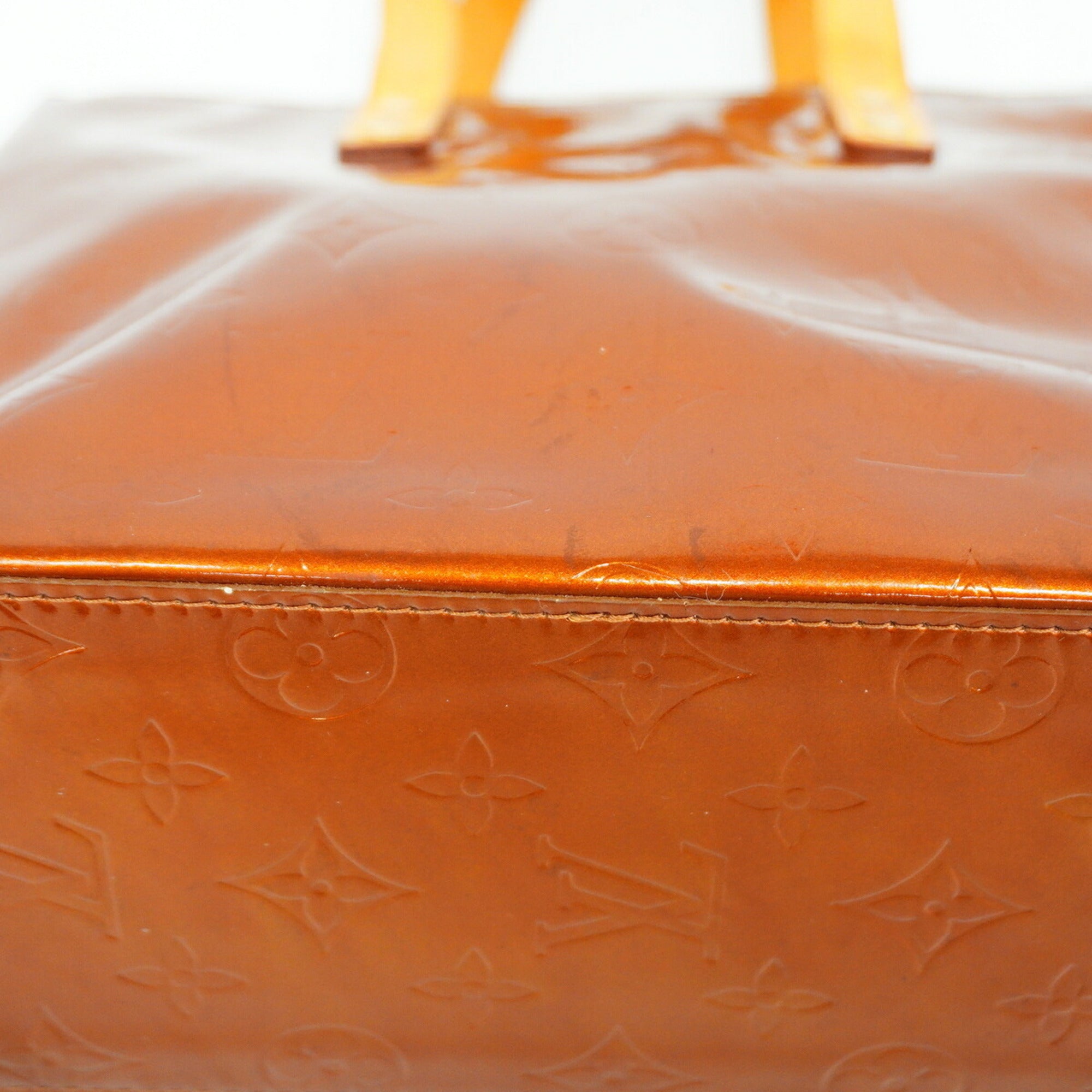 Louis Vuitton Bronze Handbag (Pre-Owned)