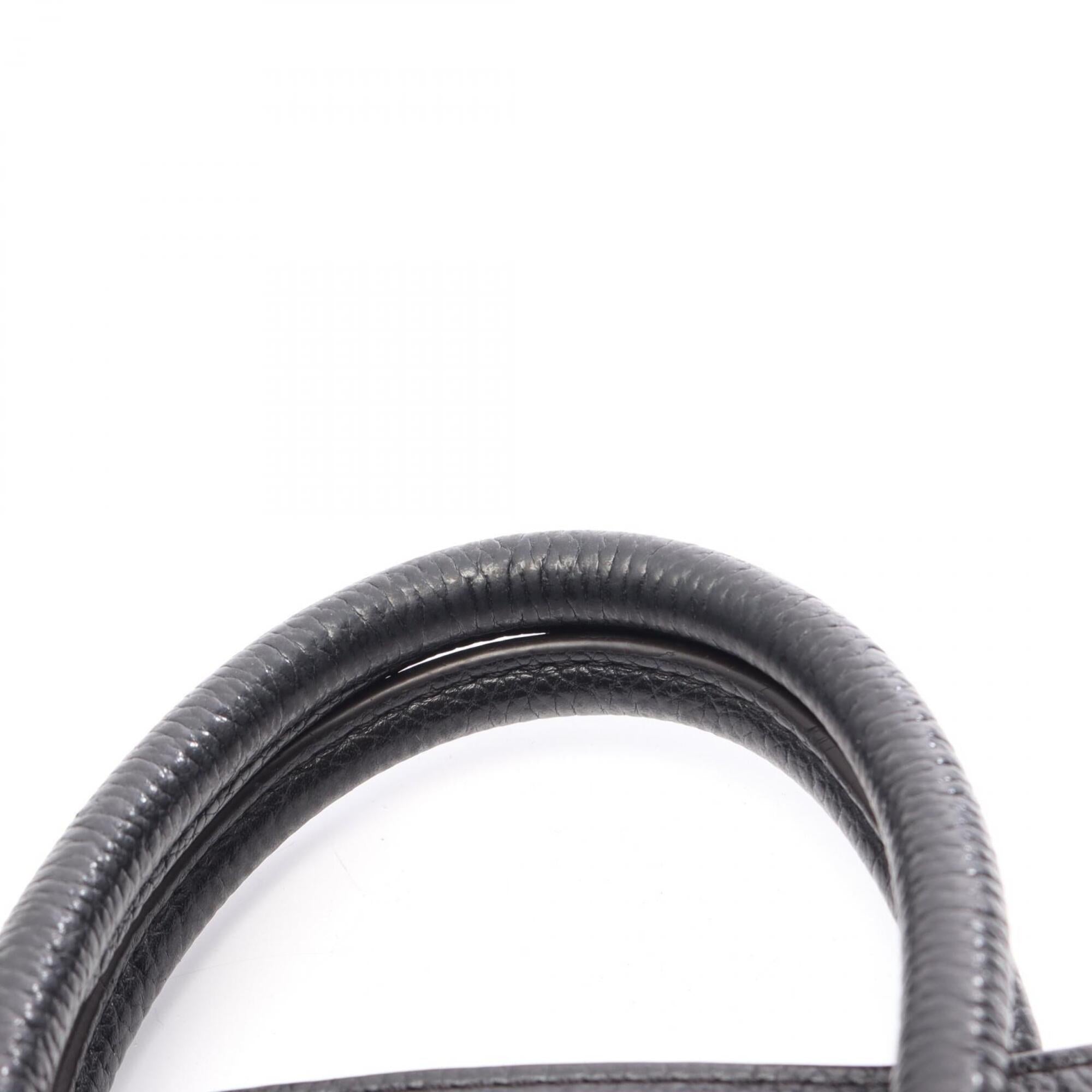 Celine Black Leather Handbag (Pre-Owned)