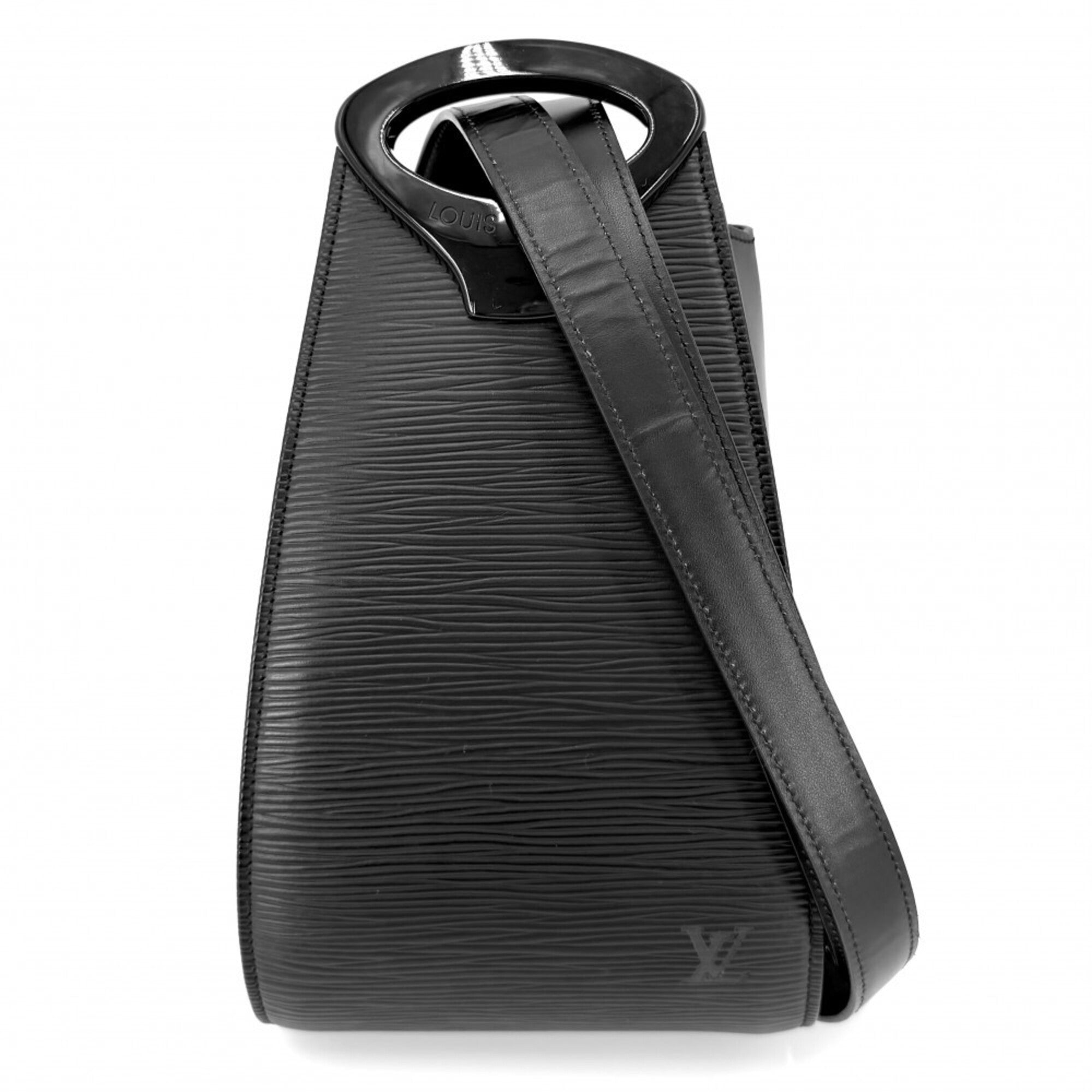 Louis Vuitton Noir Epi Leather Pochette Shoulder Bag (Pre-Owned)
