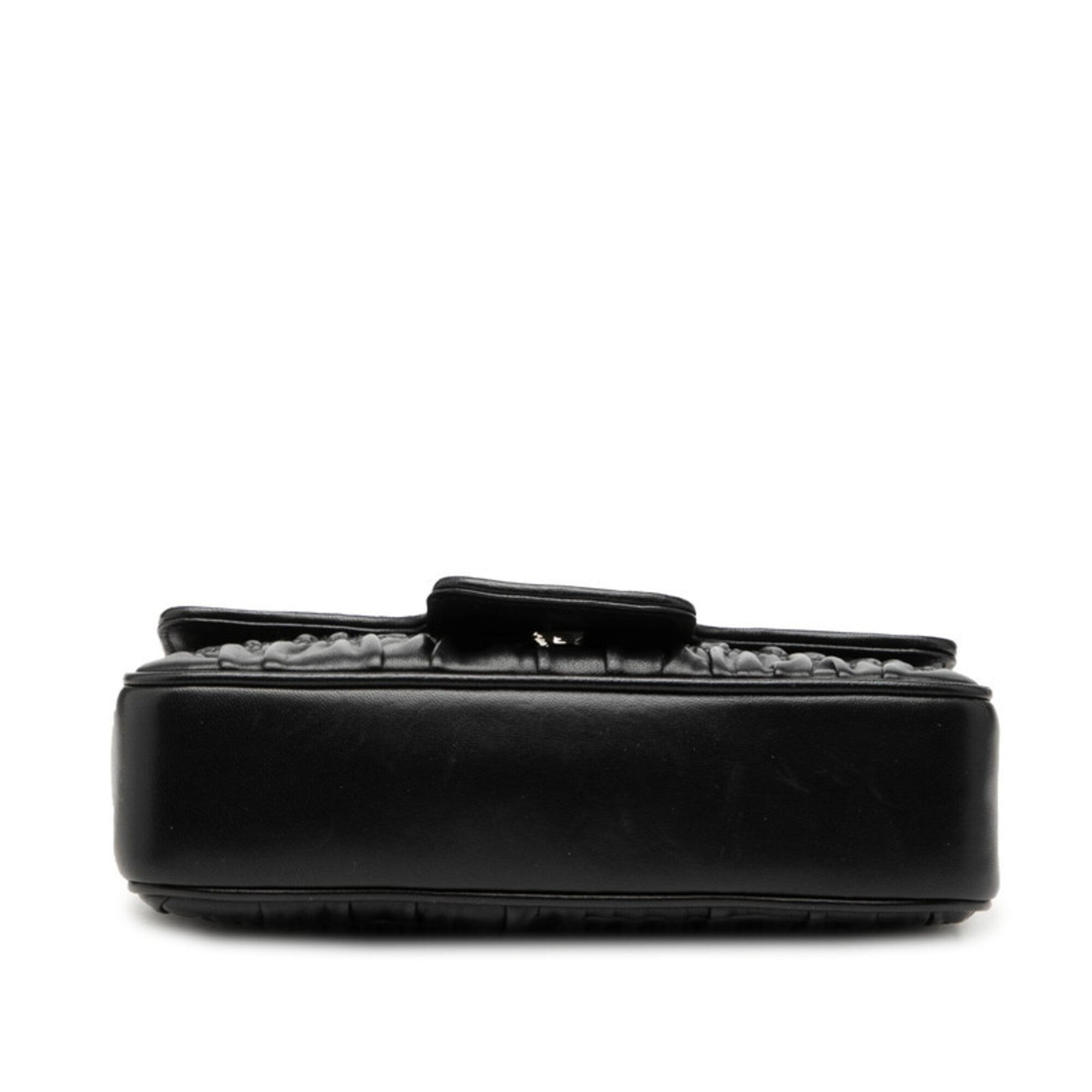 Prada Black Leather Shoulder Bag (Pre-Owned)