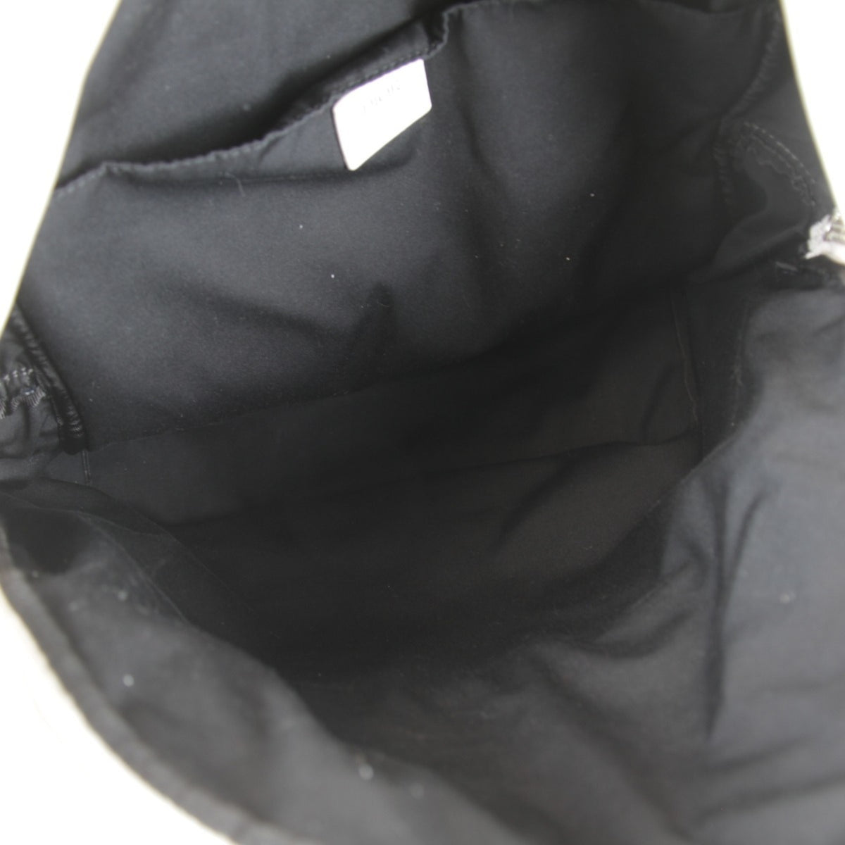 Christian Dior White Canvas Leather Backpack (Pre-Owned)
