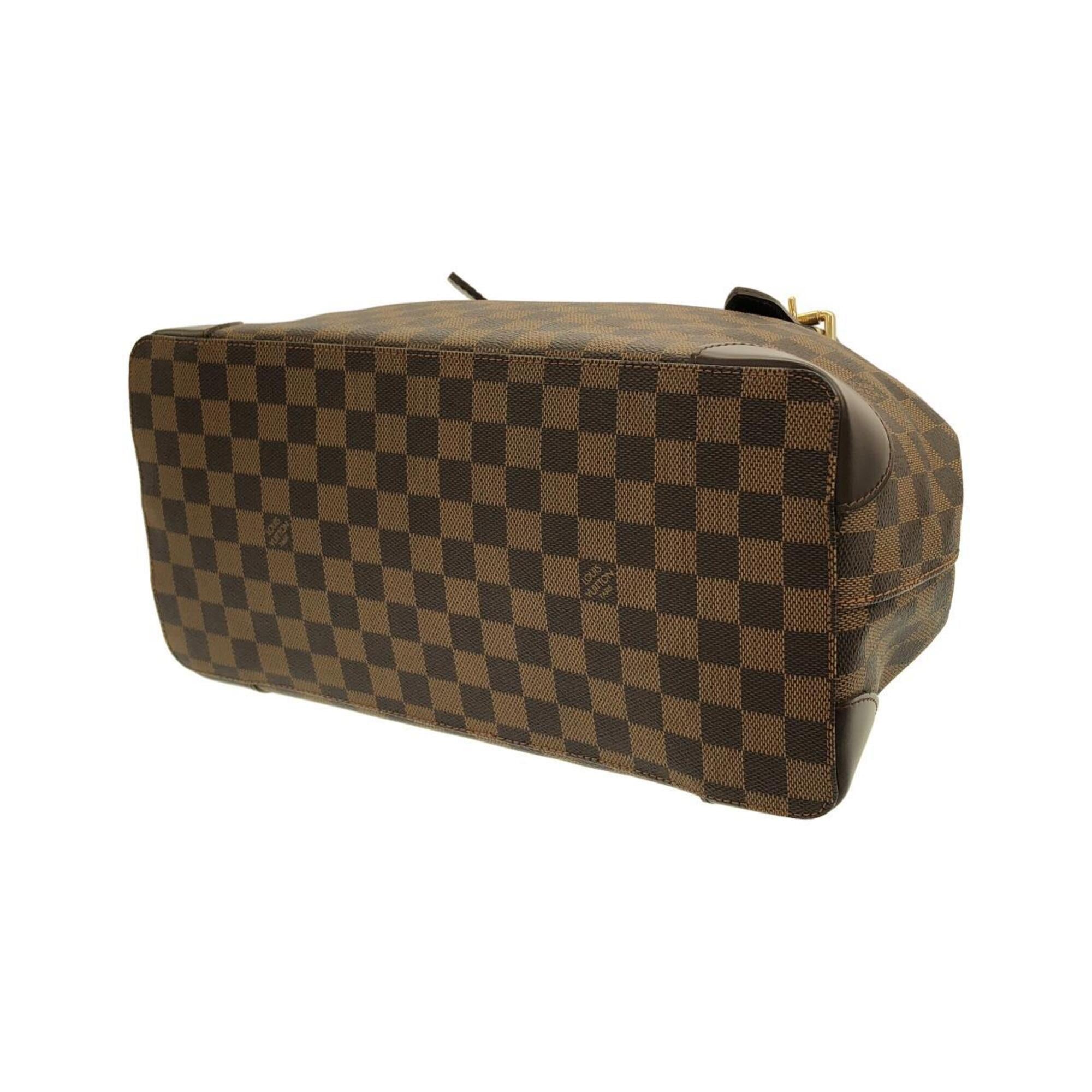 Louis Vuitton Brown Coated Canvas Handbag (Pre-Owned)