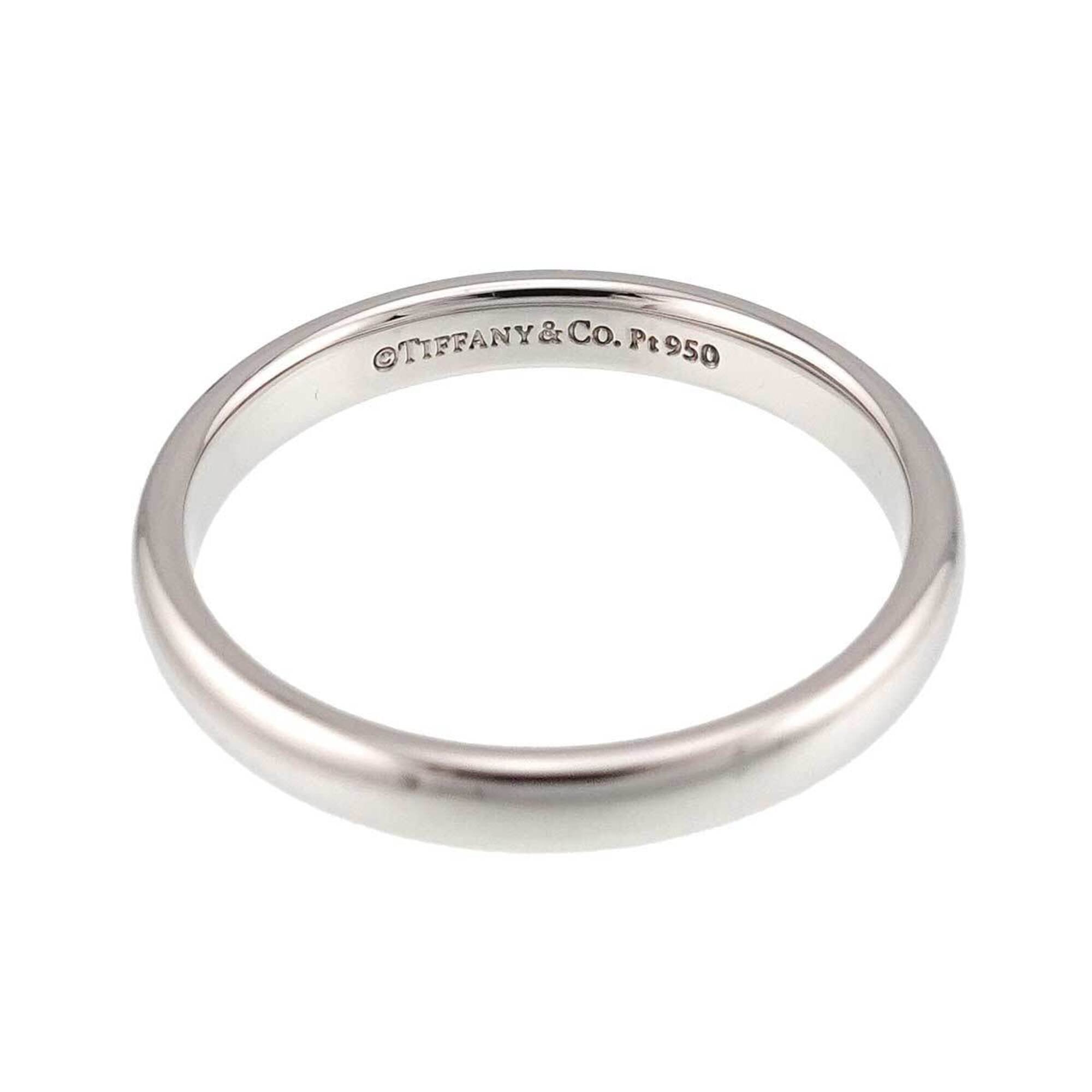 Tiffany Platinum 950 Band Ring (Pre-Owned)