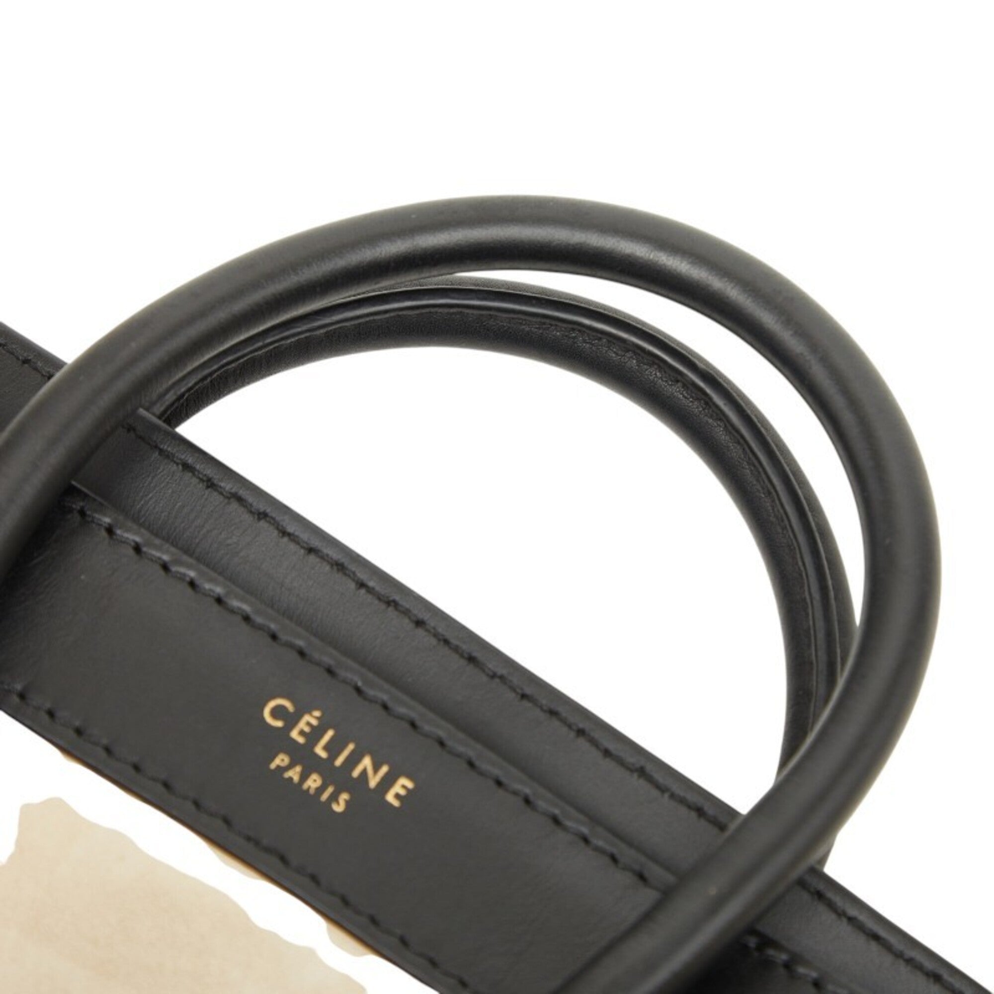 Celine Black Multi-Color Leather Handbag (Pre-Owned)