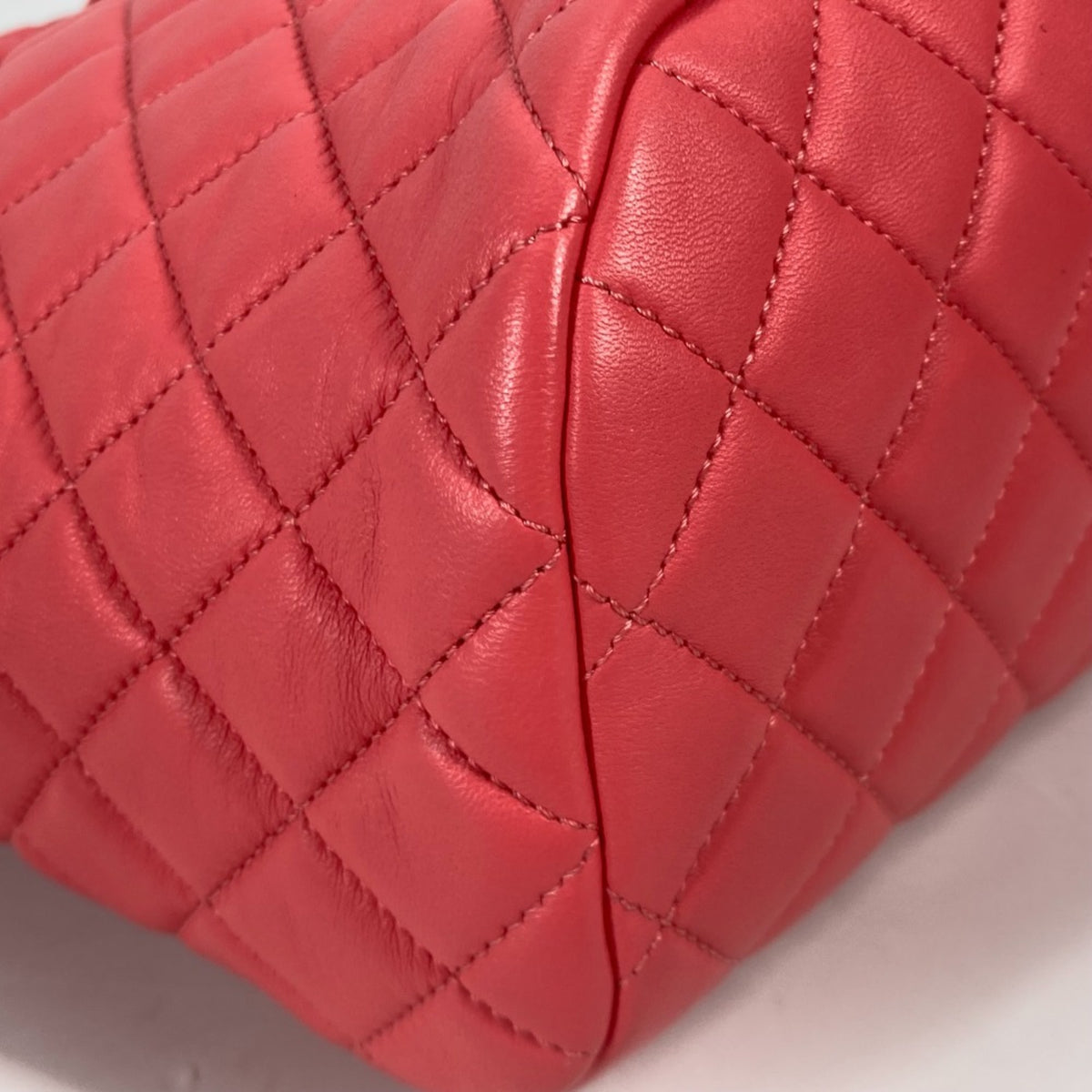 Chanel Pink Leather Backpack (Pre-Owned)