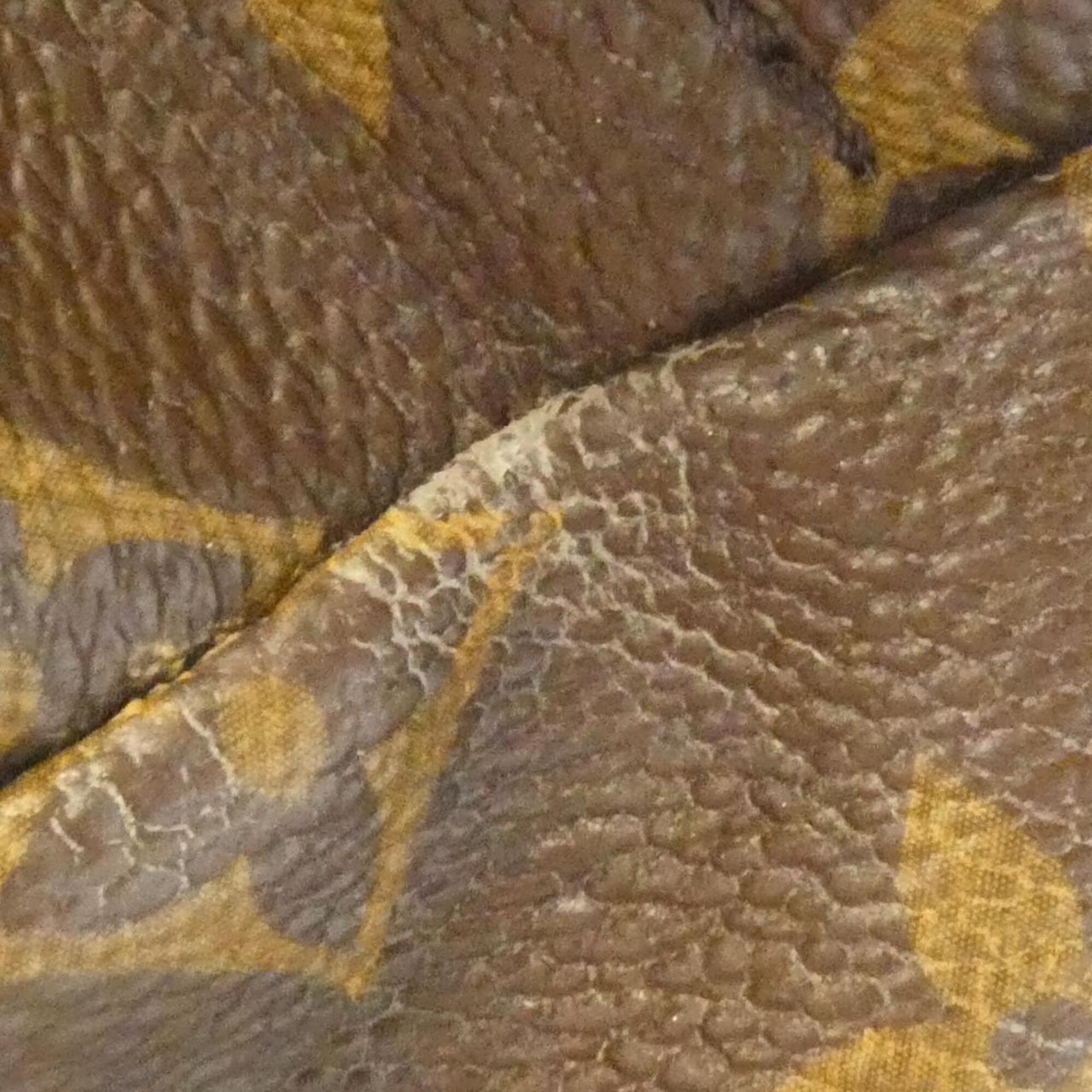 Louis Vuitton Brown Coated Canvas Backpack (Pre-Owned)