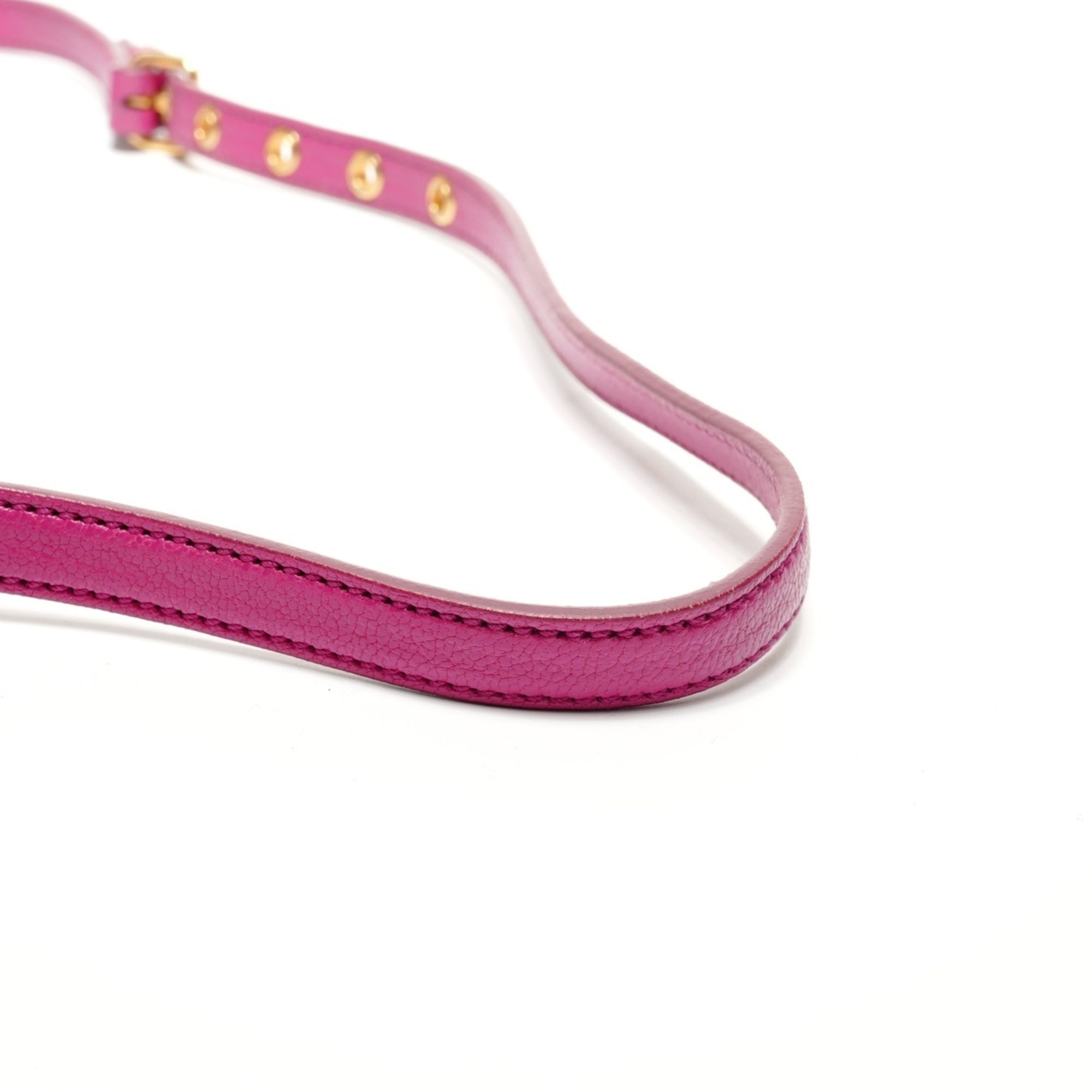 Miu Miu Pink Leather Shoulder Bag (Pre-Owned)