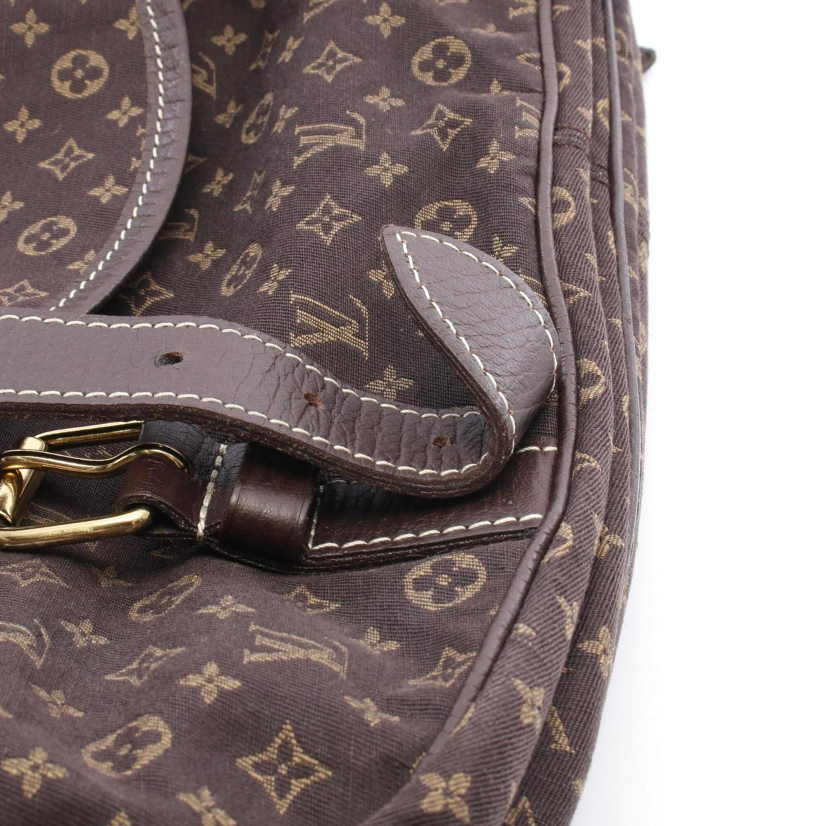 Louis Vuitton Brown Ebene Handbag Shoulder Bag (Pre-Owned)
