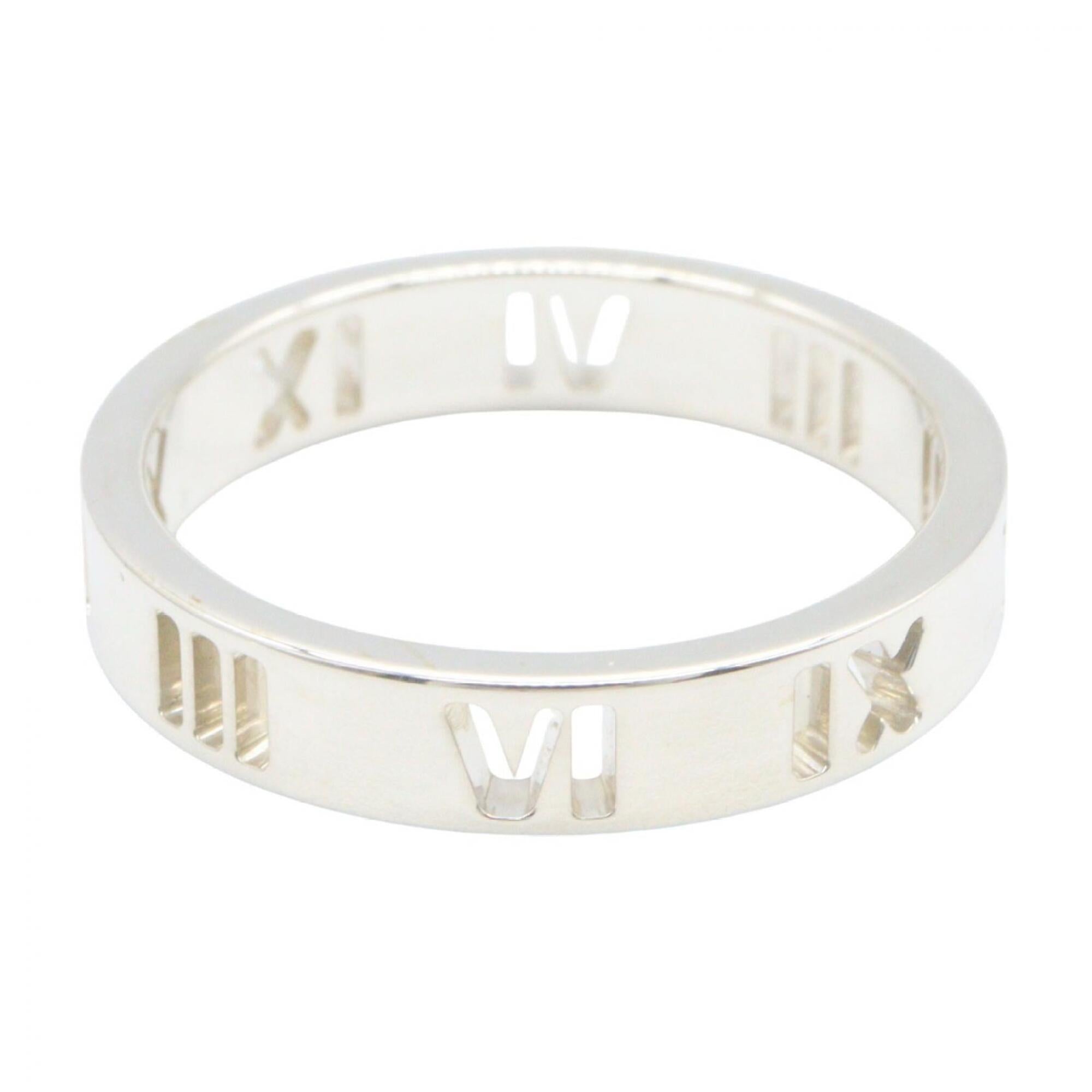 Tiffany Silver Silver 925 Band Ring (Pre-Owned)