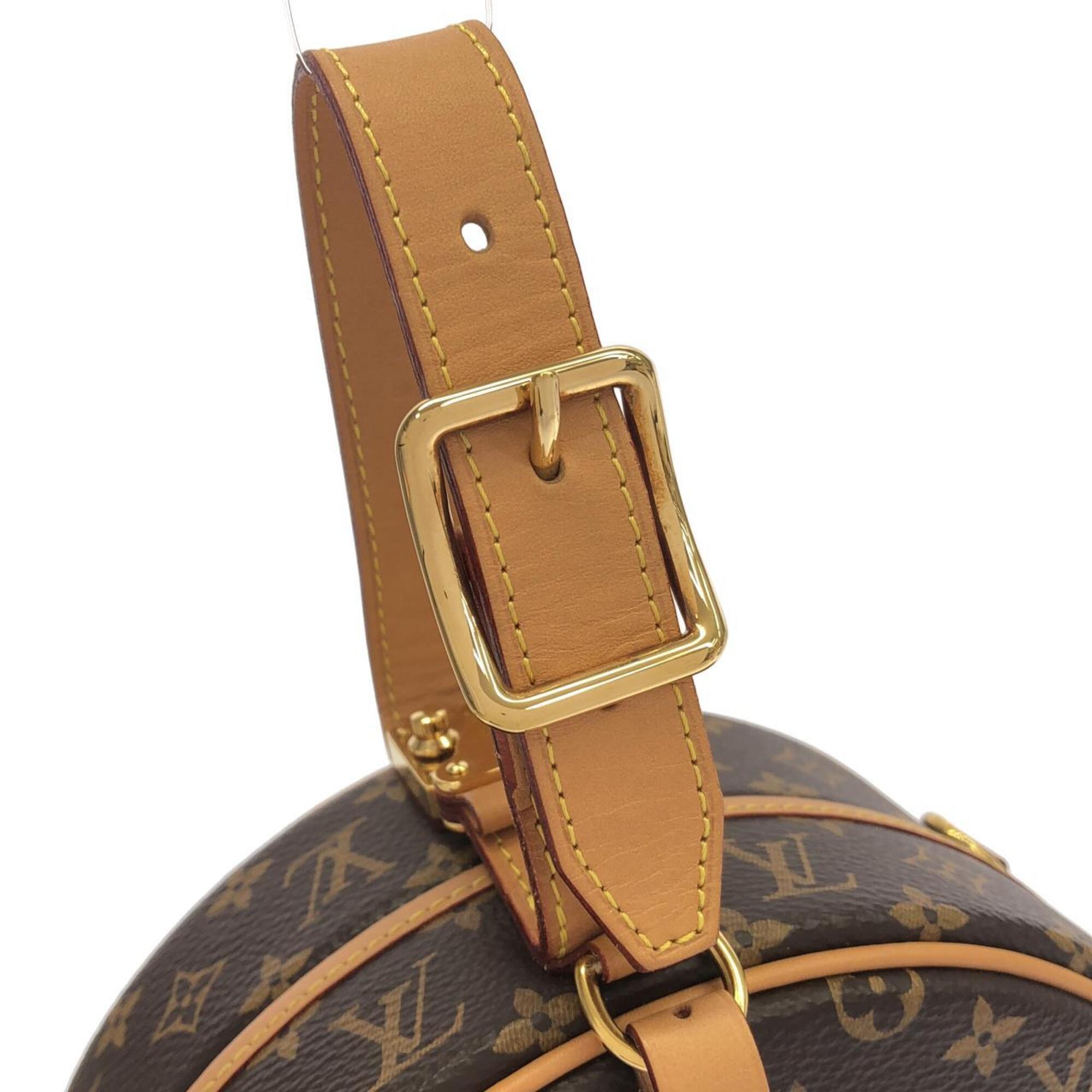 Louis Vuitton Marron Coated Canvas Handbag (Pre-Owned)