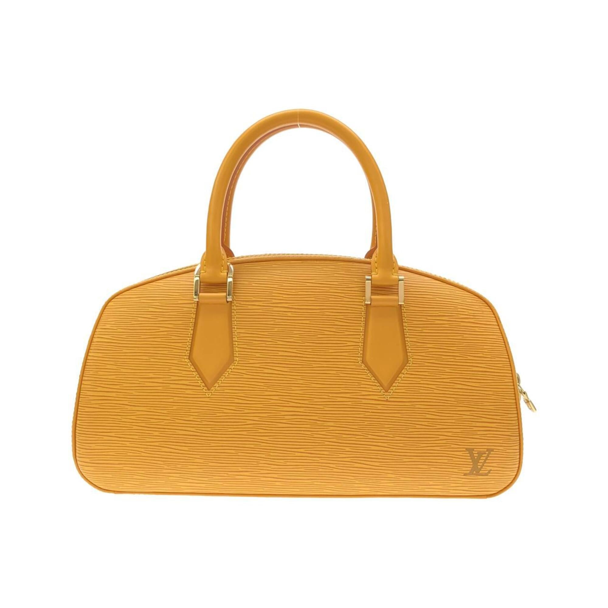 Louis Vuitton Yellow Leather Handbag (Pre-Owned)