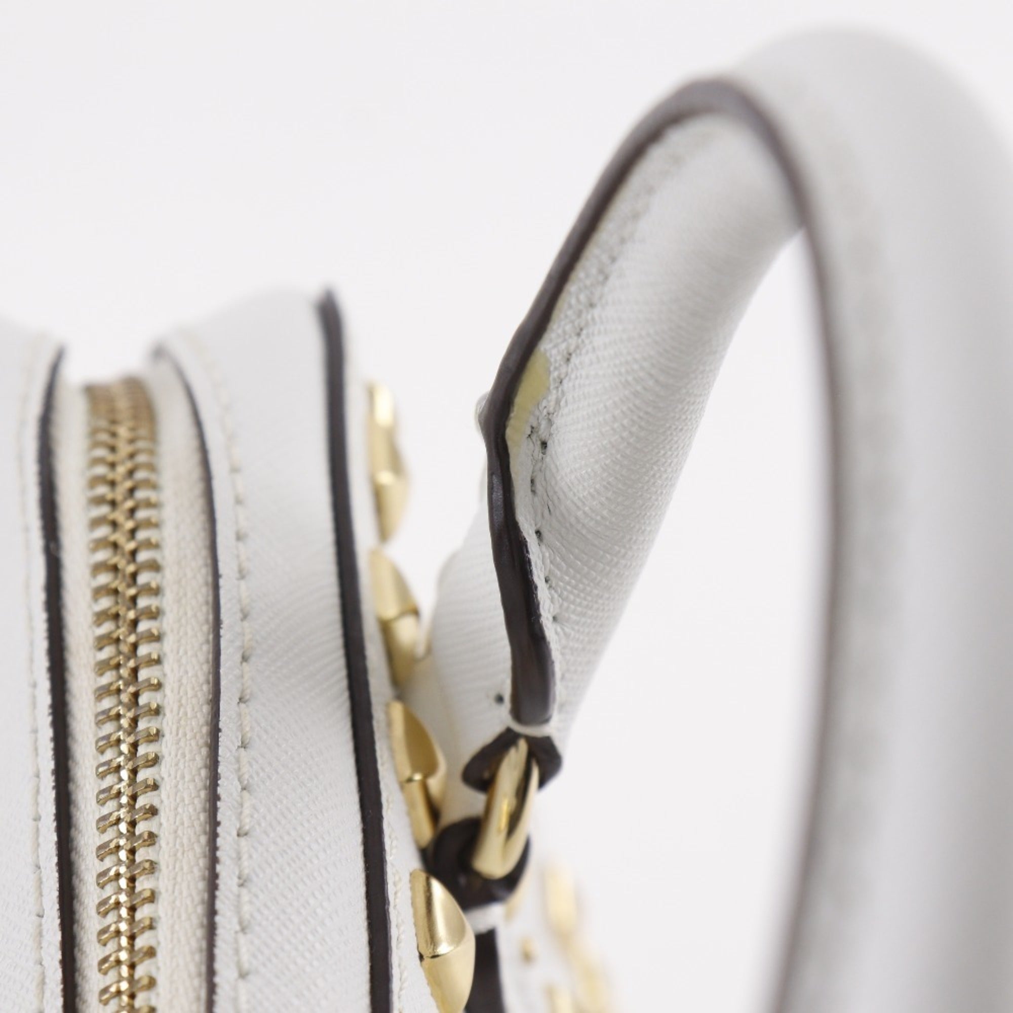 Michael Kors White Leather Handbag (Pre-Owned)