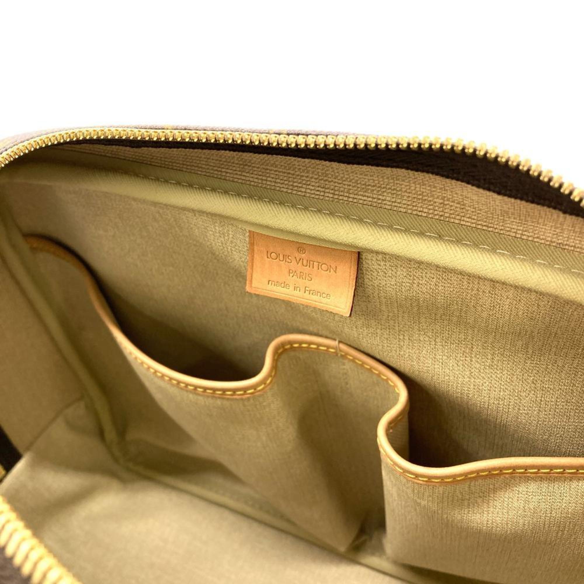 Louis Vuitton Monogram Brown Monogram Leather Tote Bag (Pre-Owned)