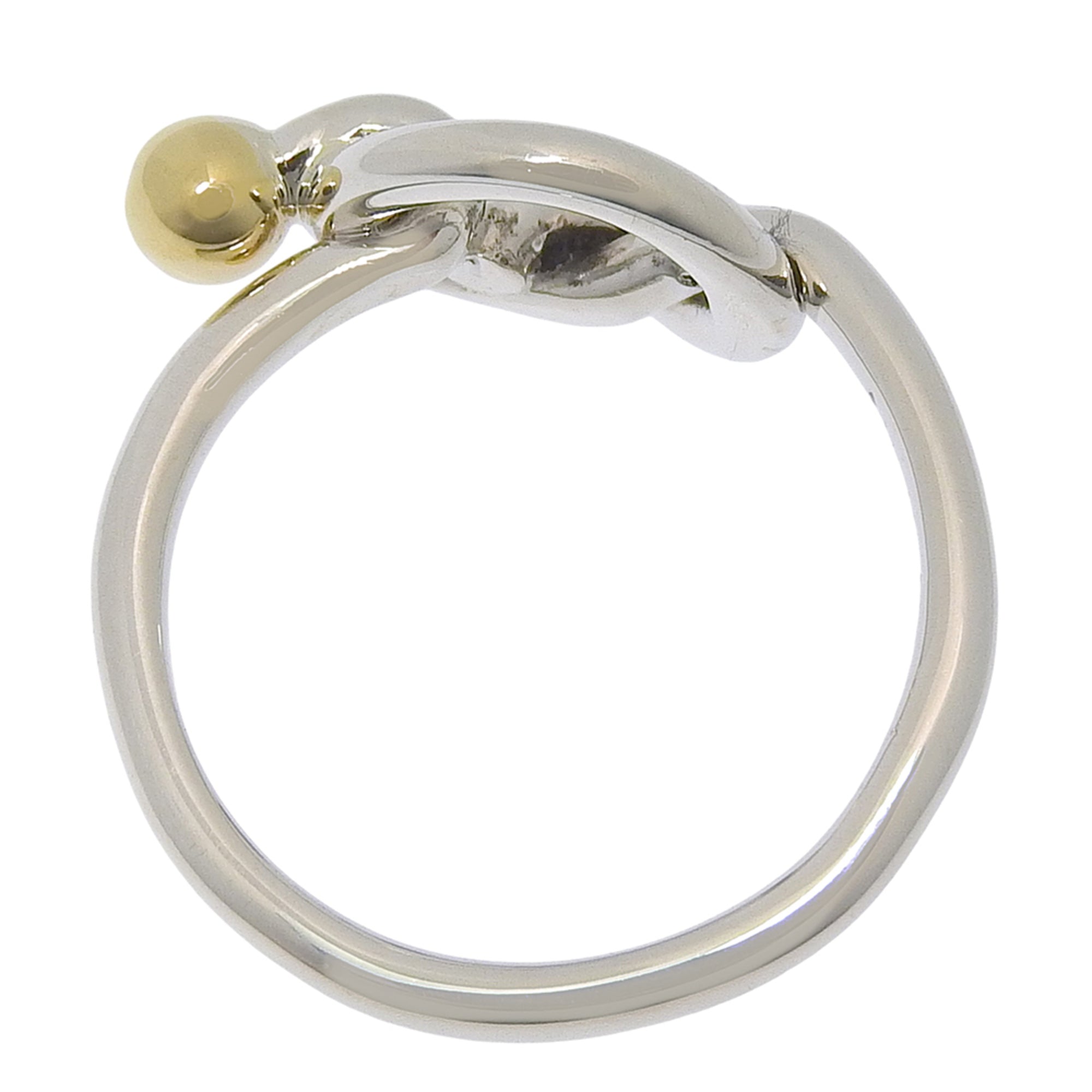 Tiffany Yellow Gold (18K) Silver 925 Band Ring (Pre-Owned)