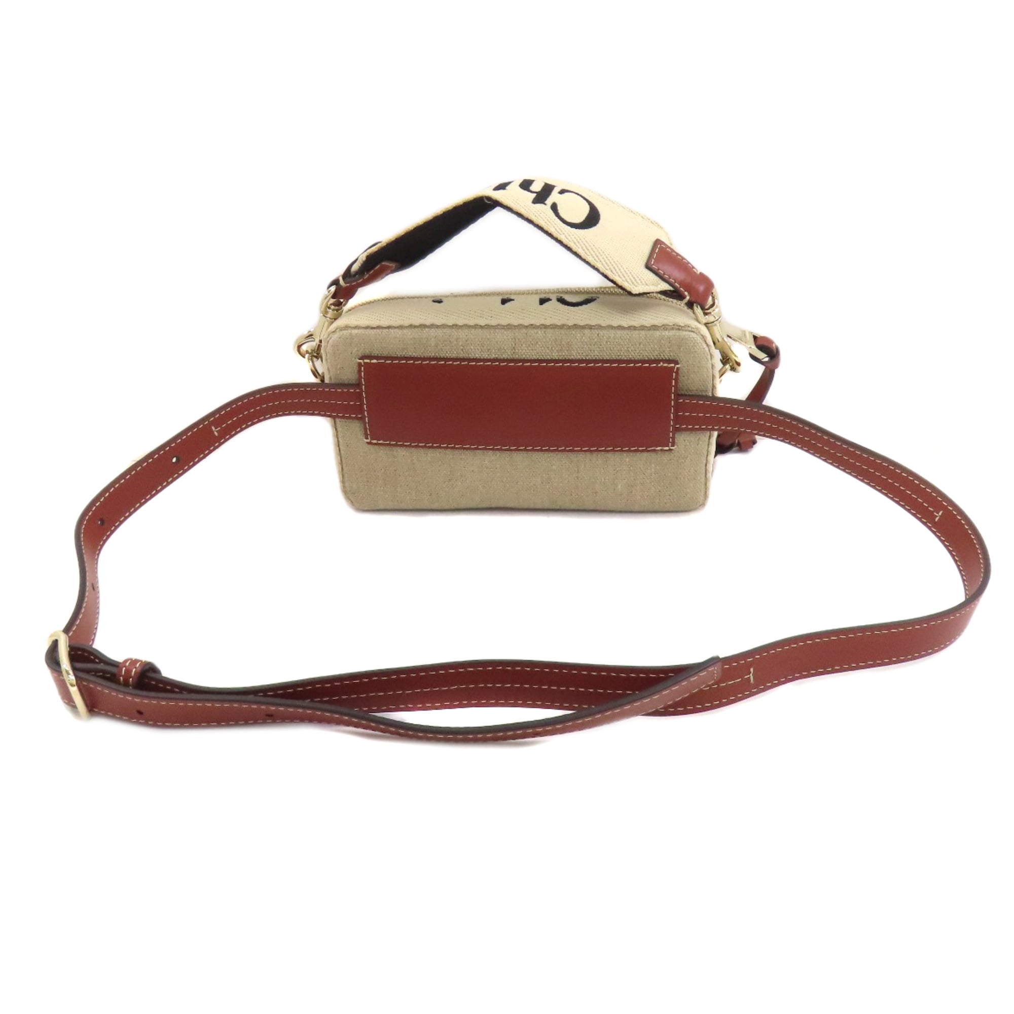 Chloé Brown Canvas Fanny Pack (Pre-Owned)
