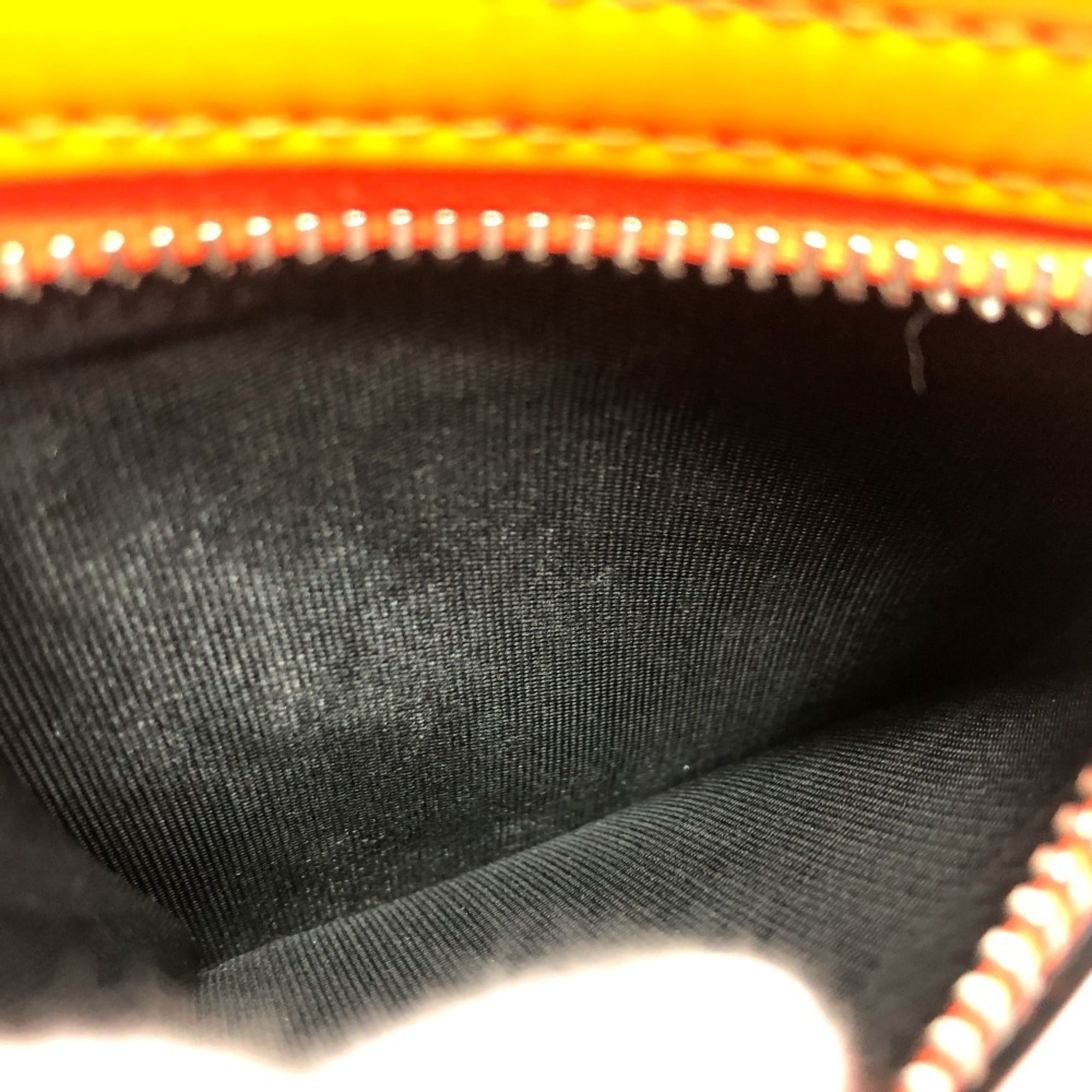 Valentino Orange Leather Wallet (Bi-Fold) (Pre-Owned)