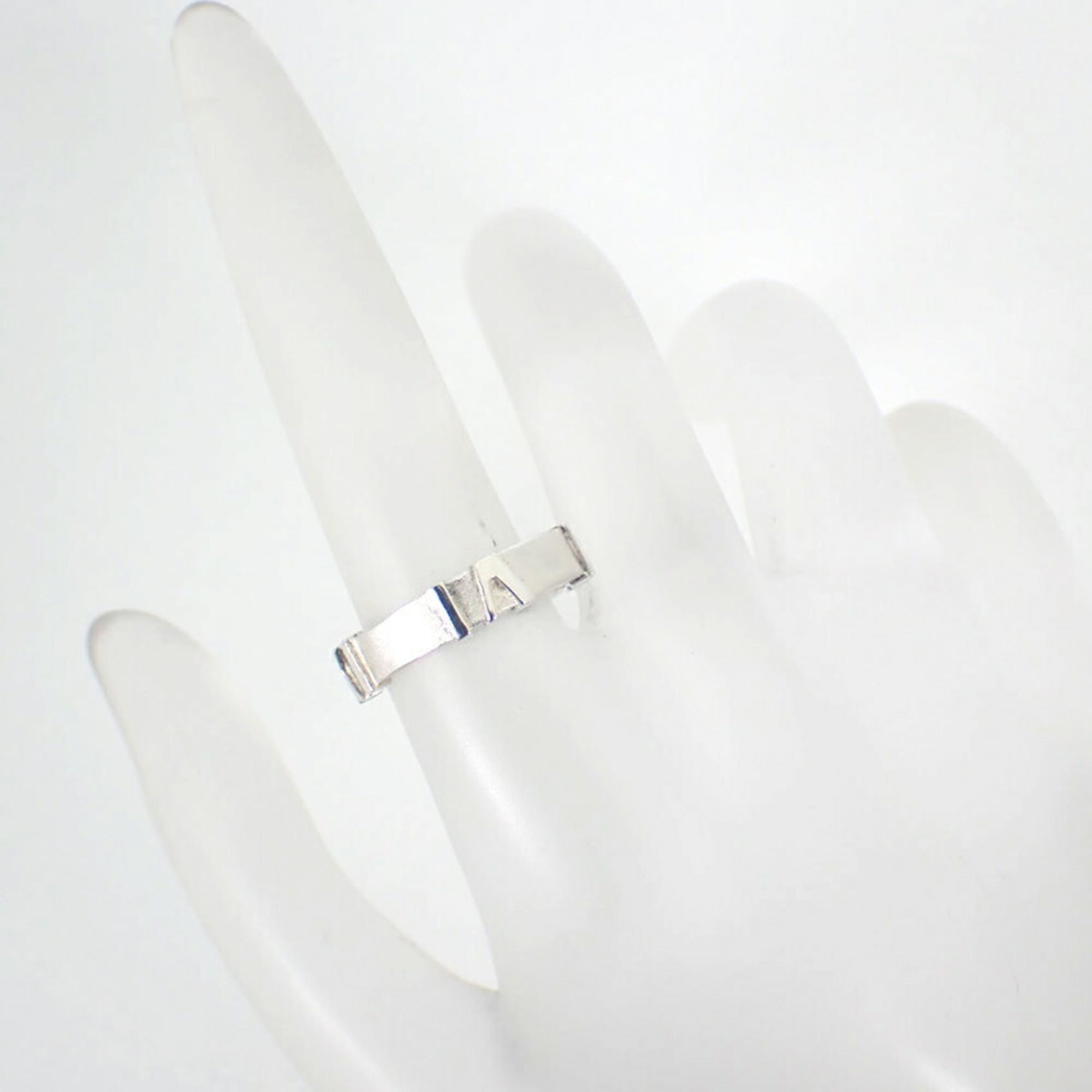Tiffany Sterling Silver 925 Band Ring (Pre-Owned)