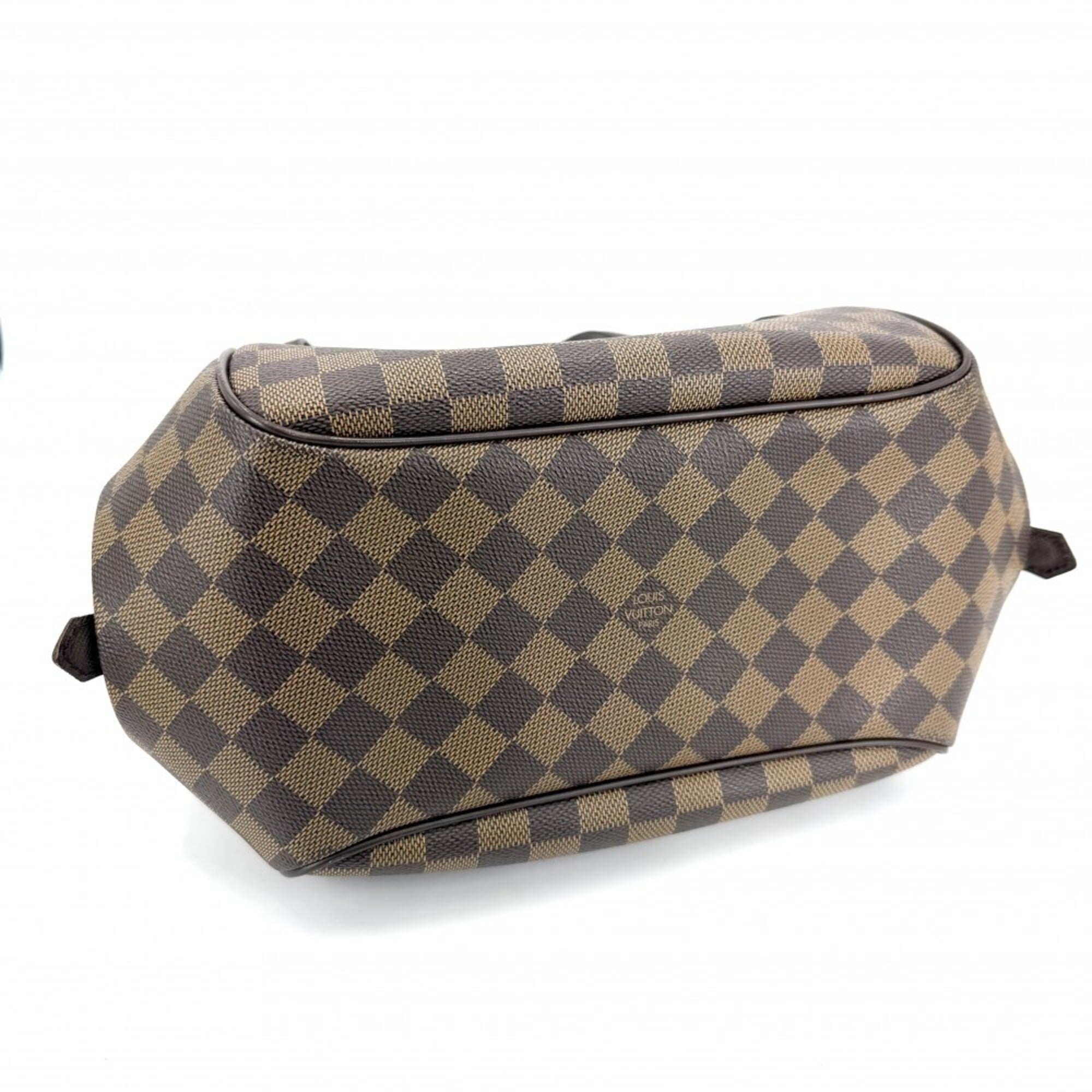 Louis Vuitton Brown Damier Canvas Handbag Tote Bag (Pre-Owned)