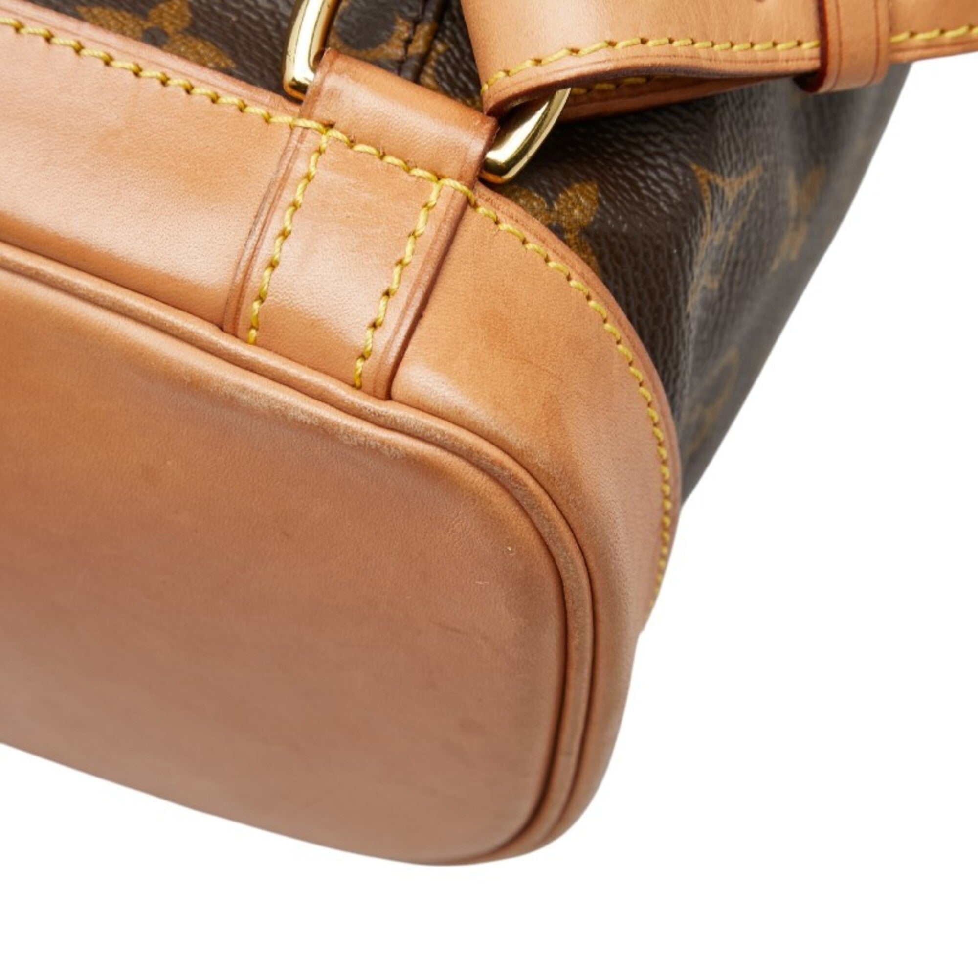 Louis Vuitton Monogram Brown Pvc Leather Backpack (Pre-Owned)
