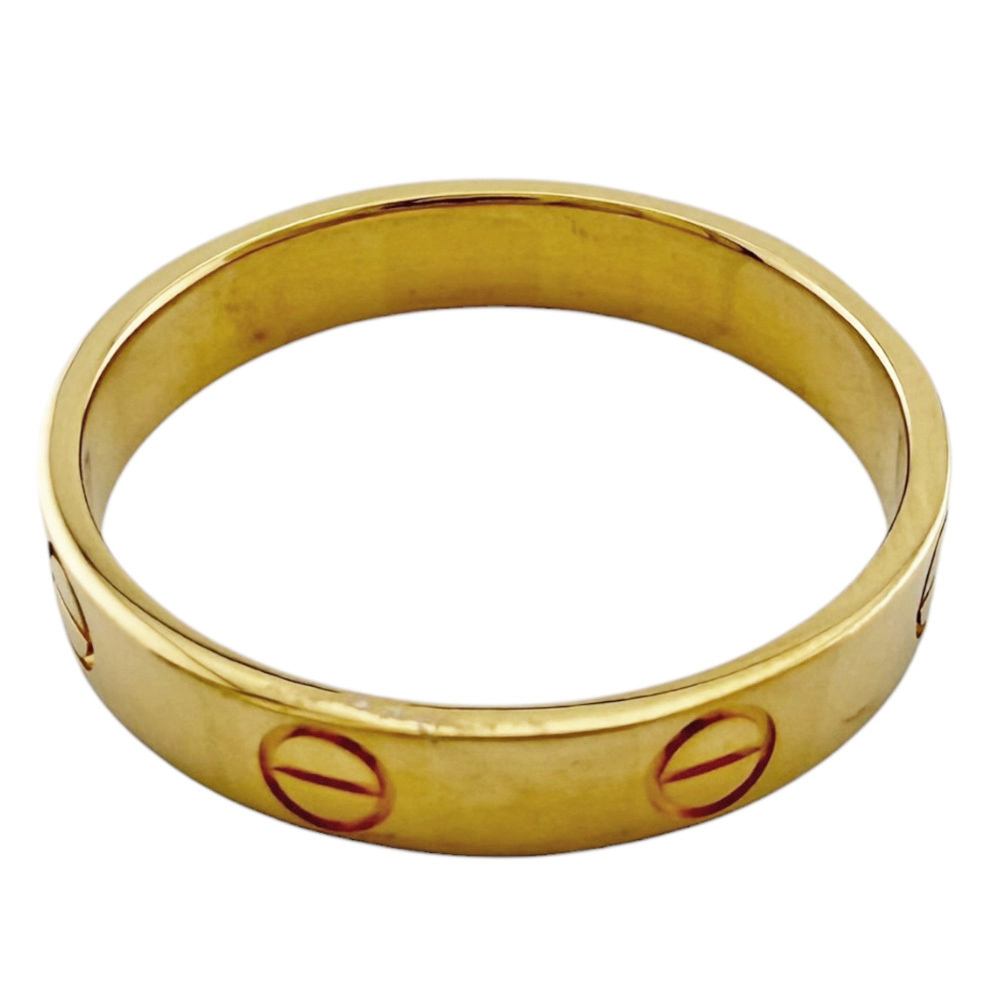 Cartier Love Yellow Gold (18K) Band Ring (Pre-Owned)