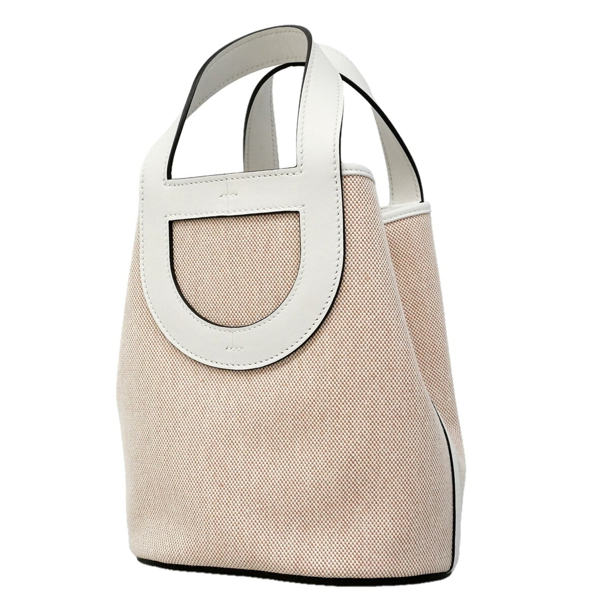 Hermes Beige Toile H Handbag (Pre-Owned)