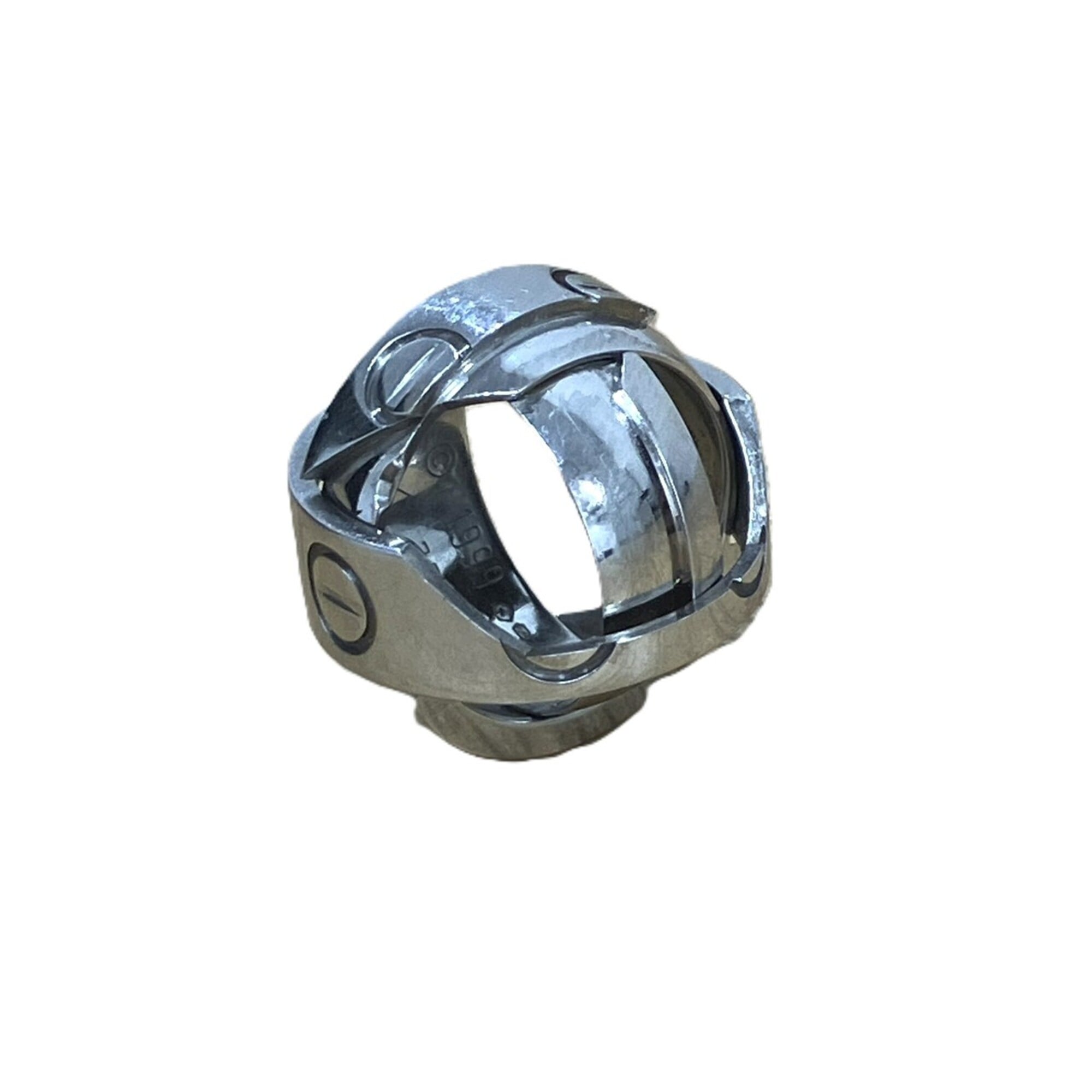 Cartier White Gold White Gold (18K) Band Ring (Pre-Owned)