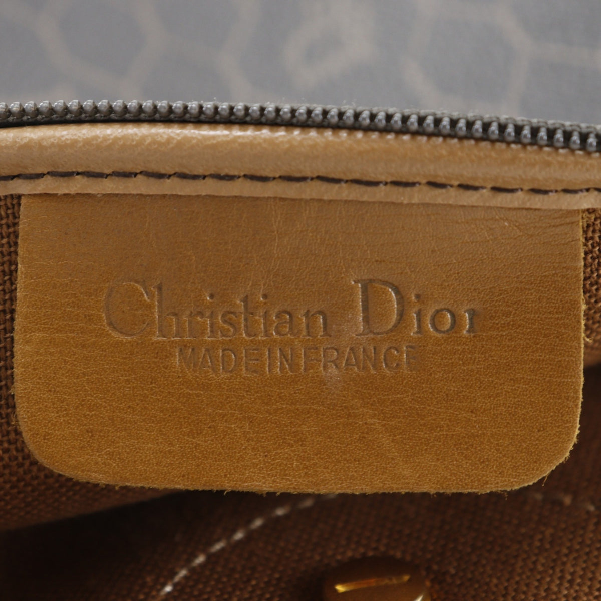 Christian Dior Black Pvc Shoulder Bag (Pre-Owned)