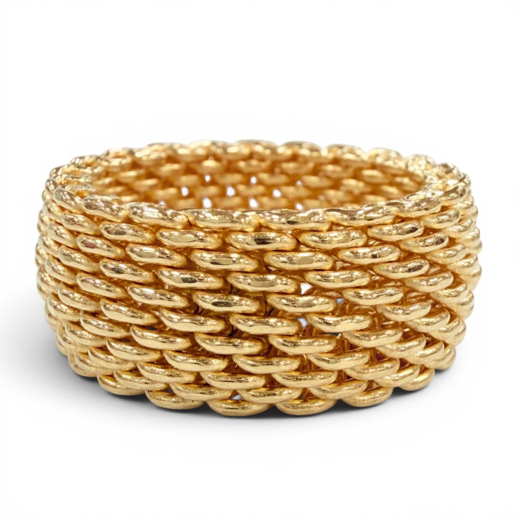 Tiffany Yellow Gold Yellow Gold (18K) Band Ring (Pre-Owned)